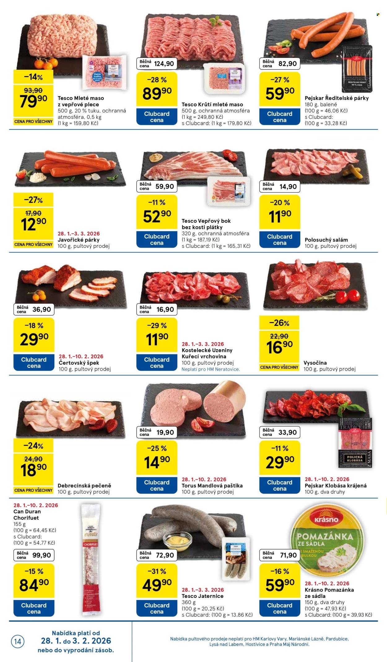TESCO leták - Od středy 28.1.2026 (2026-01-28 - 2026-02-03)