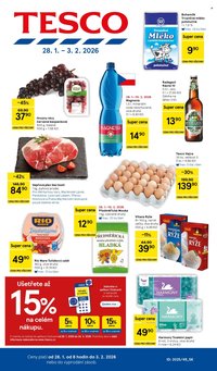 TESCO leták - Od středy 28.1.2026 (2026-01-28 - 2026-02-03)