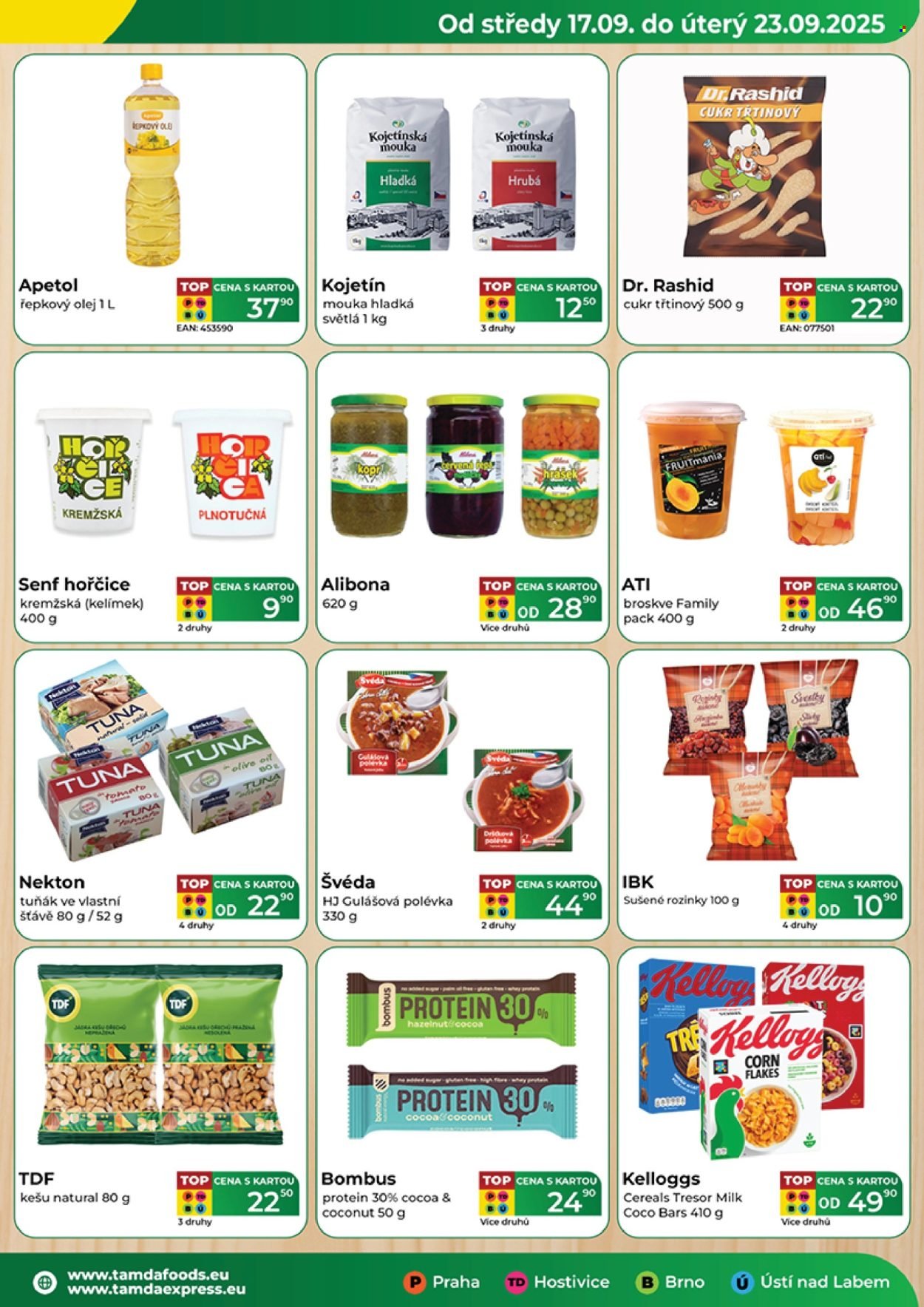 TAMDA FOODS leták - Od středy 17.9.2025 (2025-09-17 - 2025-09-23)