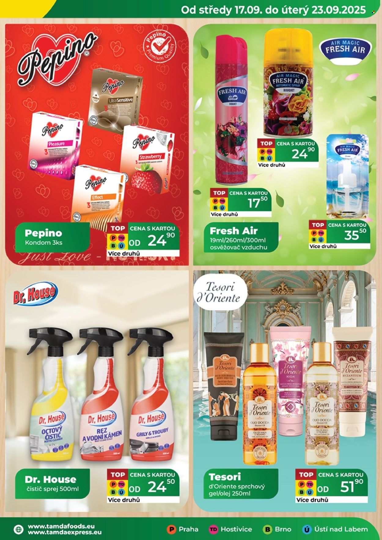 TAMDA FOODS leták - Od středy 17.9.2025 (2025-09-17 - 2025-09-23)