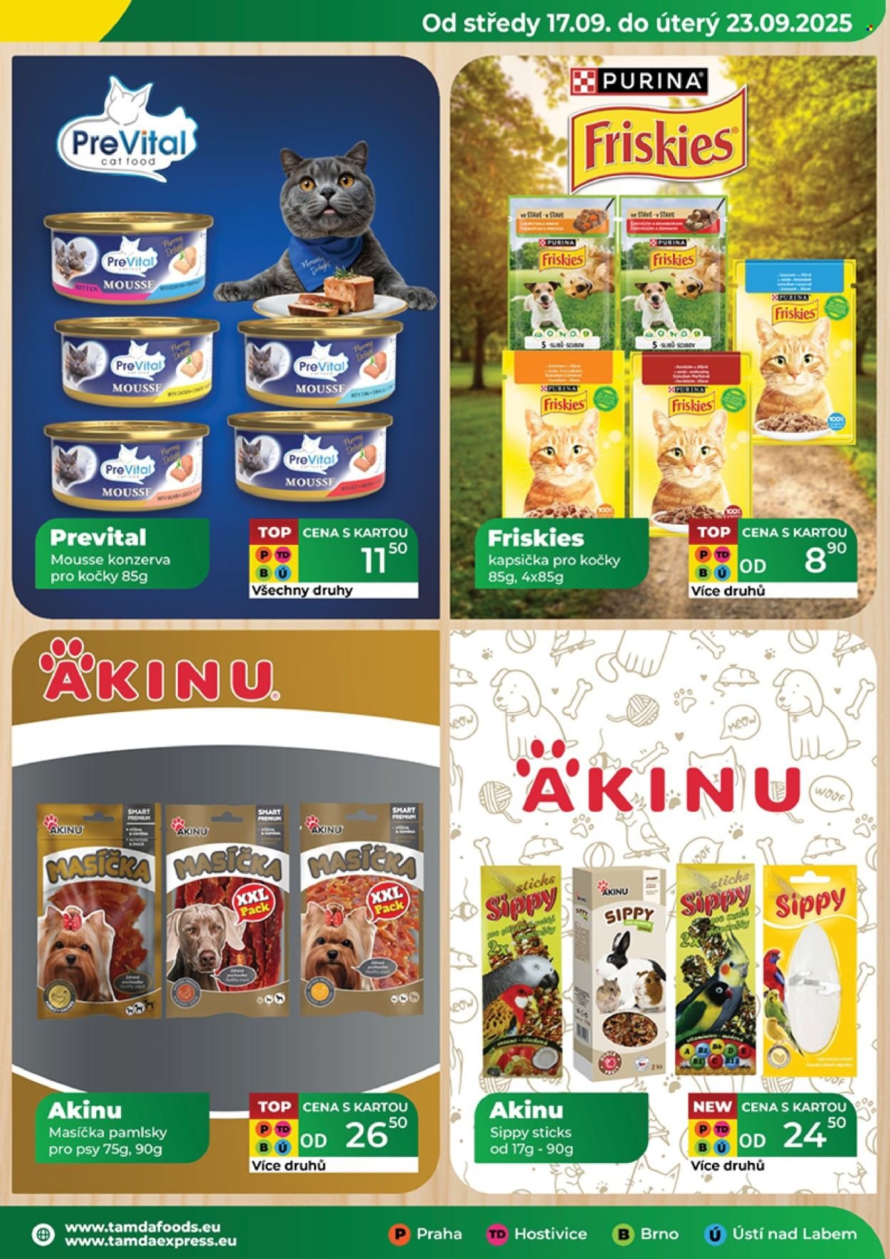 TAMDA FOODS leták - Od středy 17.9.2025 (2025-09-17 - 2025-09-23)