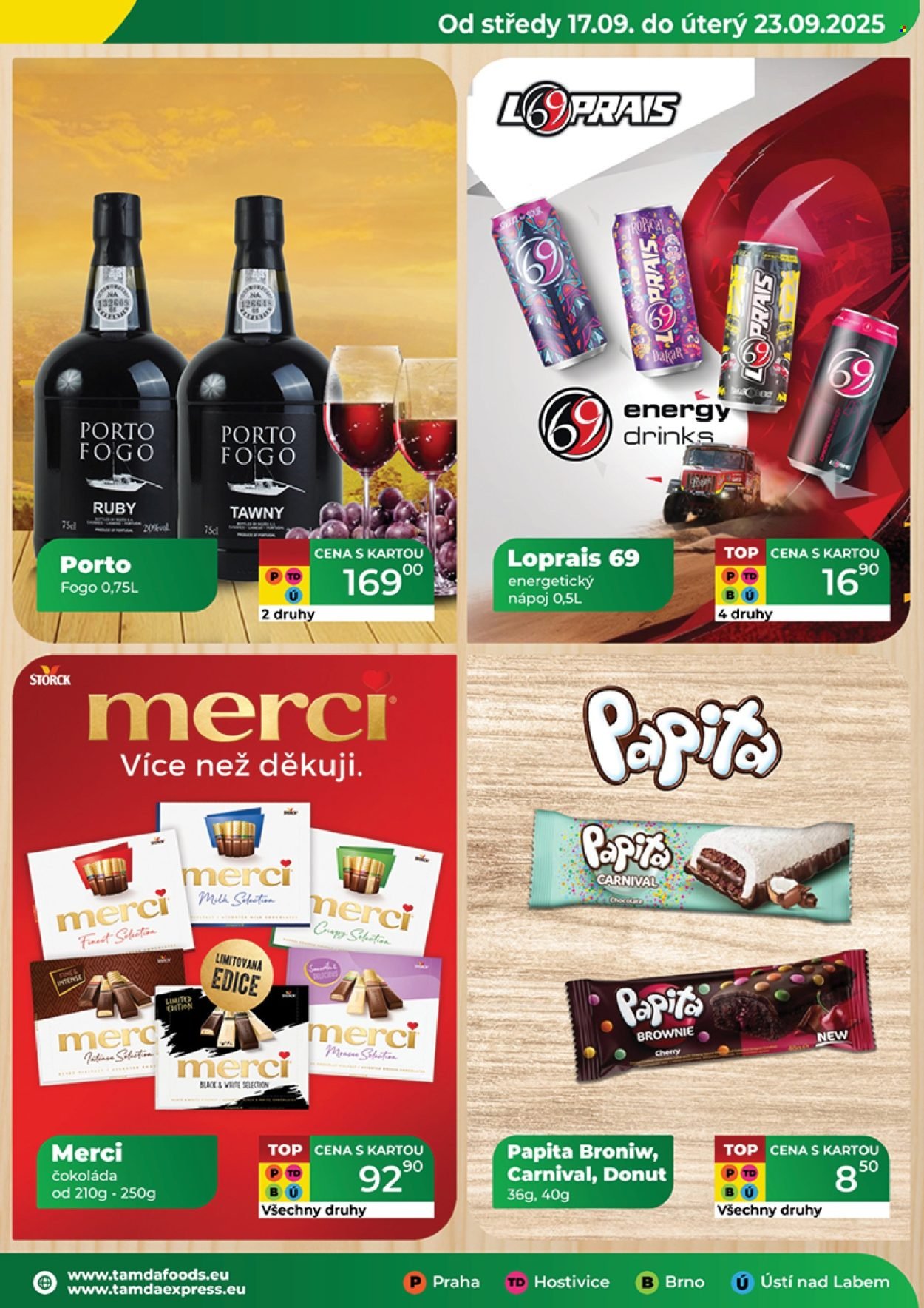 TAMDA FOODS leták - Od středy 17.9.2025 (2025-09-17 - 2025-09-23)