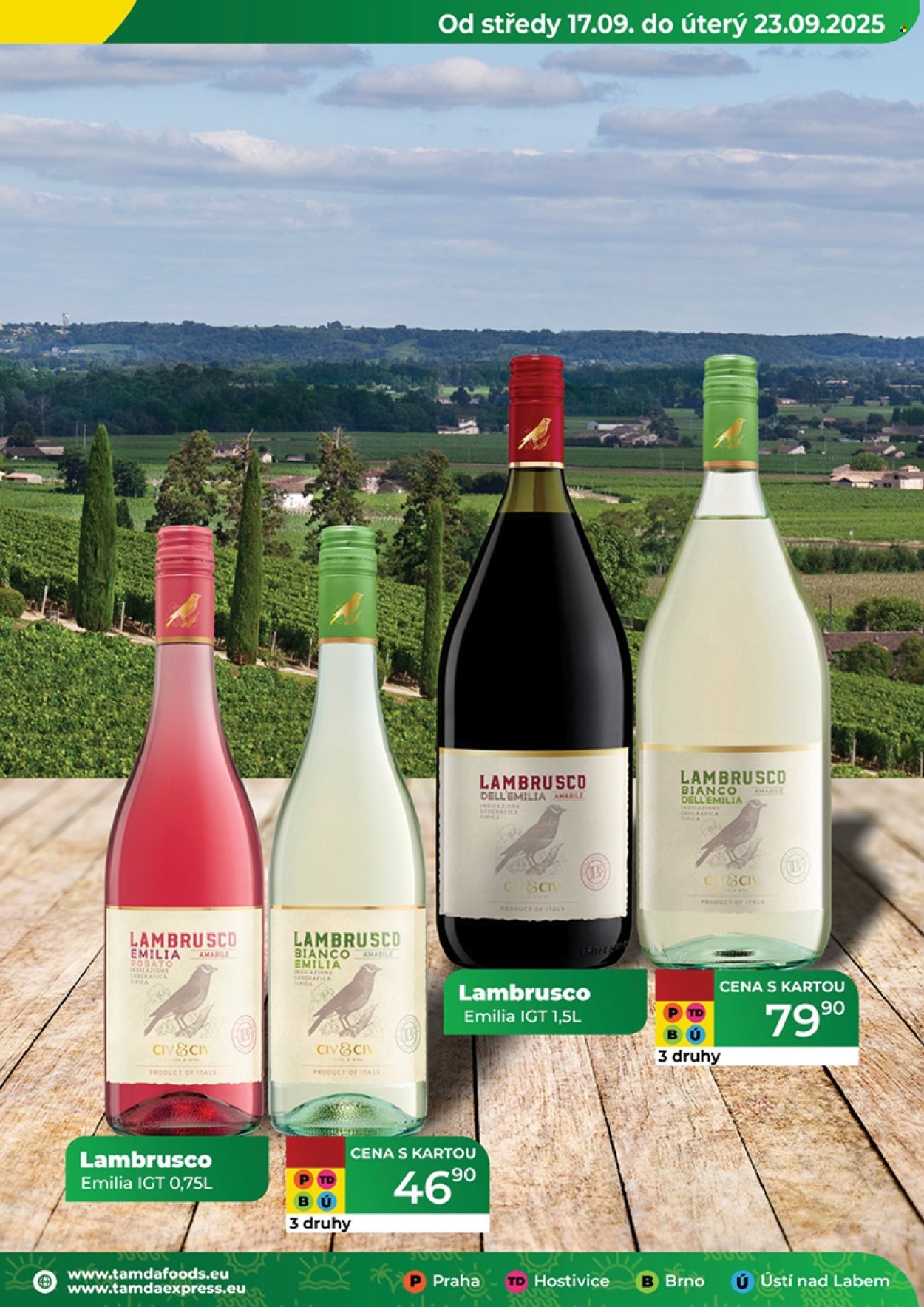 TAMDA FOODS leták - Od středy 17.9.2025 (2025-09-17 - 2025-09-23)