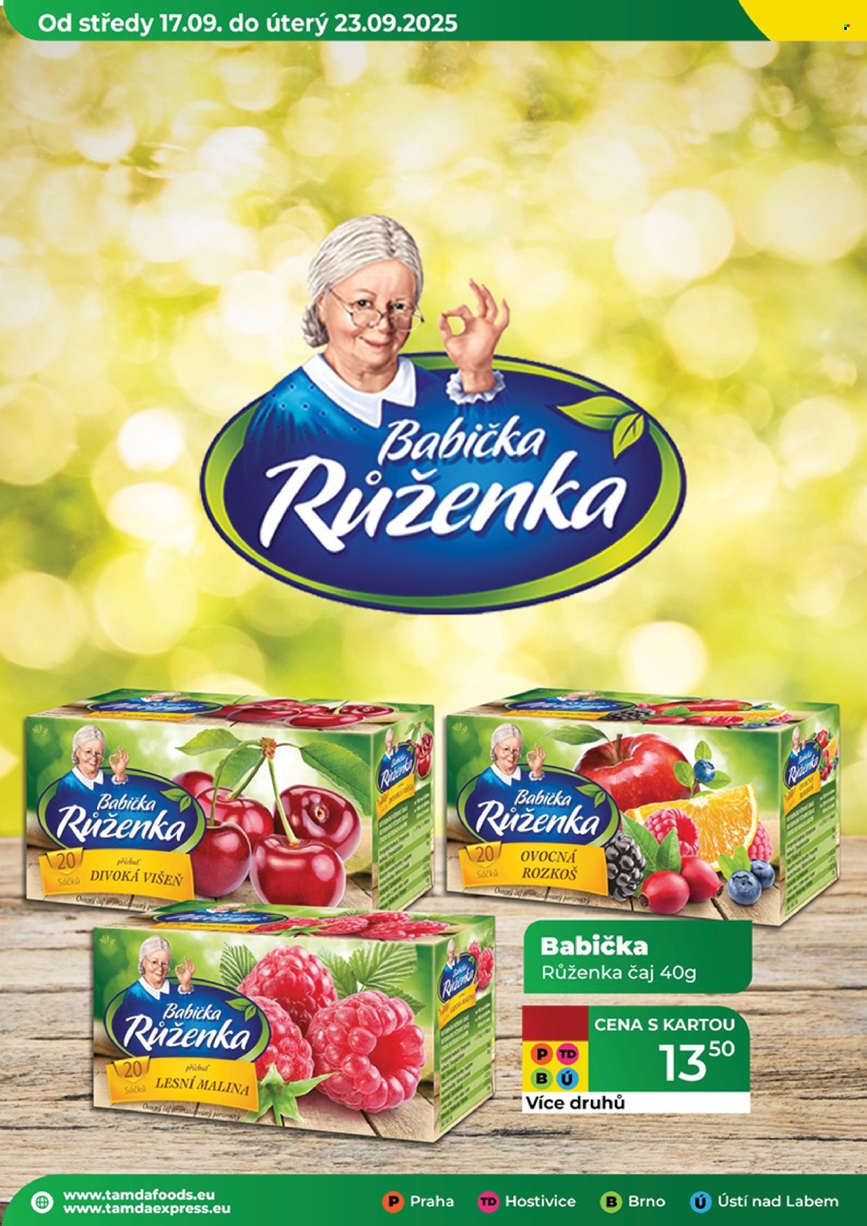 TAMDA FOODS leták - Od středy 17.9.2025 (2025-09-17 - 2025-09-23)