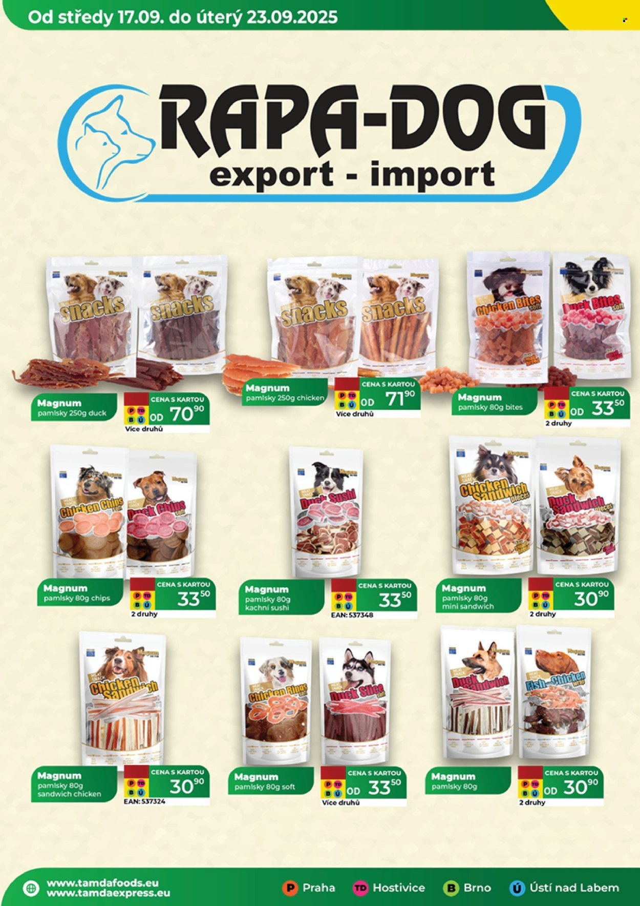 TAMDA FOODS leták - Od středy 17.9.2025 (2025-09-17 - 2025-09-23)