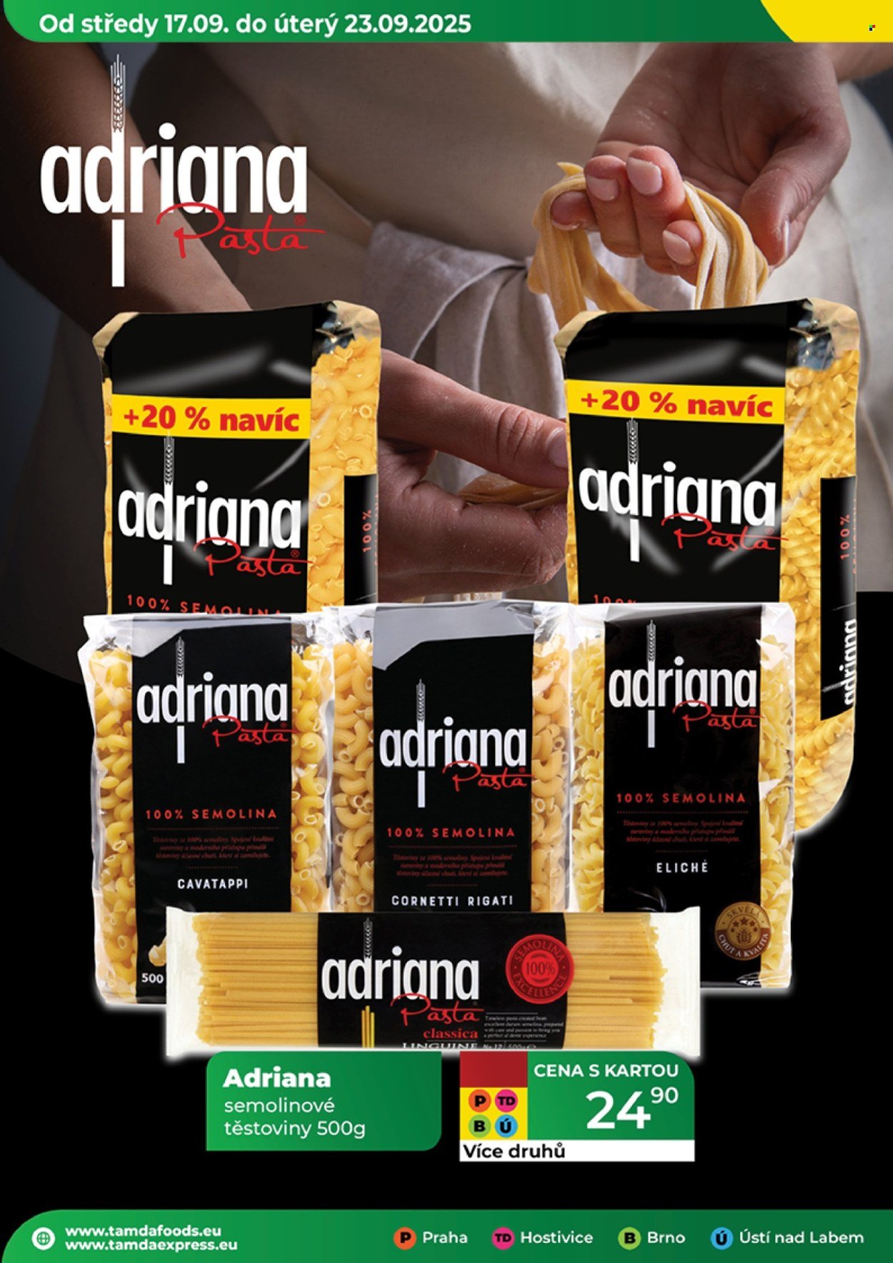 TAMDA FOODS leták - Od středy 17.9.2025 (2025-09-17 - 2025-09-23)