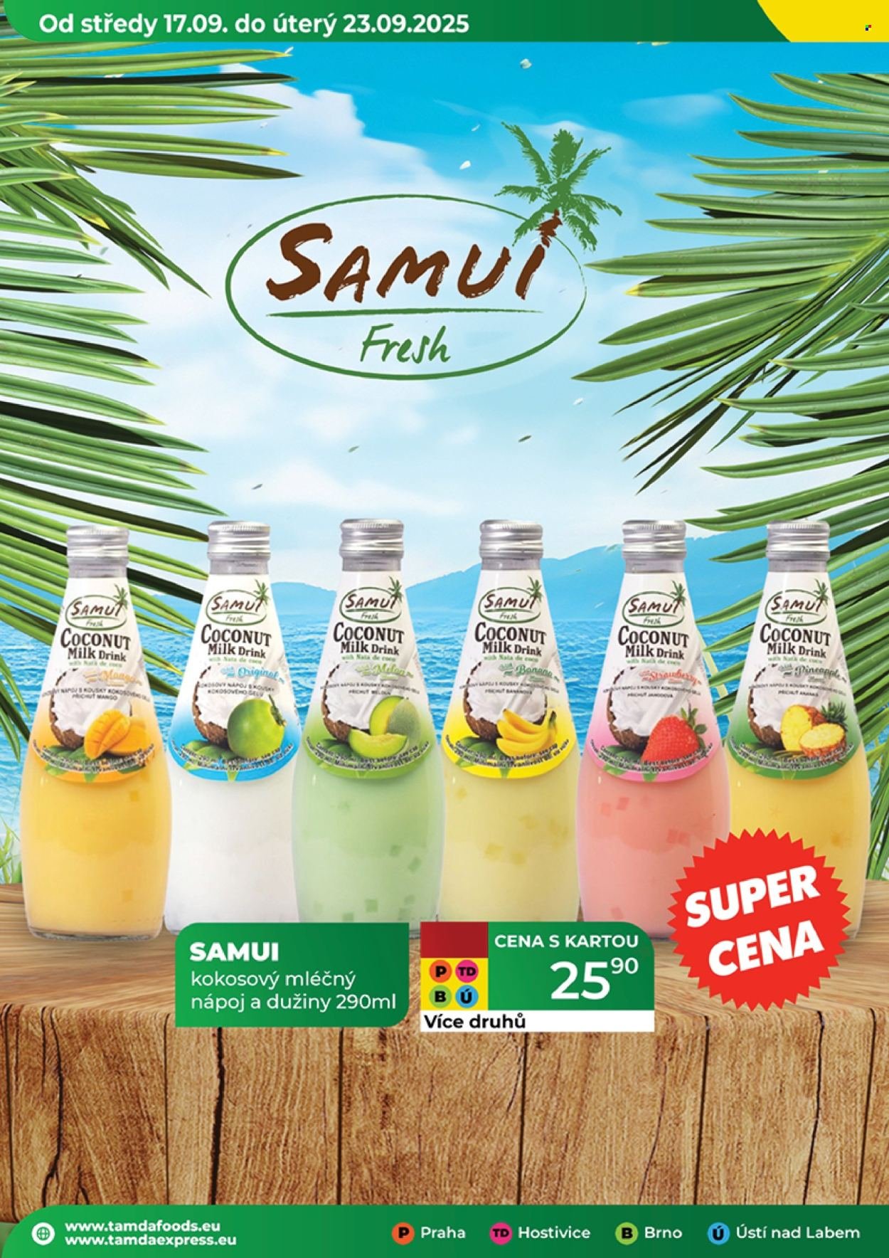 TAMDA FOODS leták - Od středy 17.9.2025 (2025-09-17 - 2025-09-23)