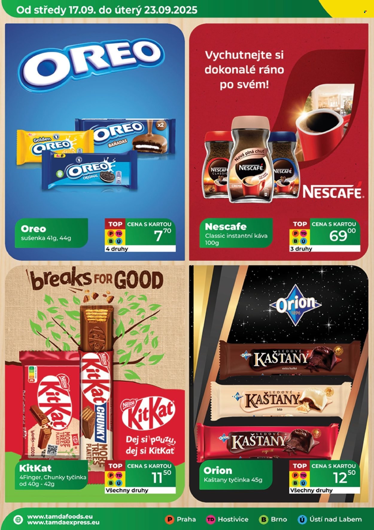 TAMDA FOODS leták - Od středy 17.9.2025 (2025-09-17 - 2025-09-23)