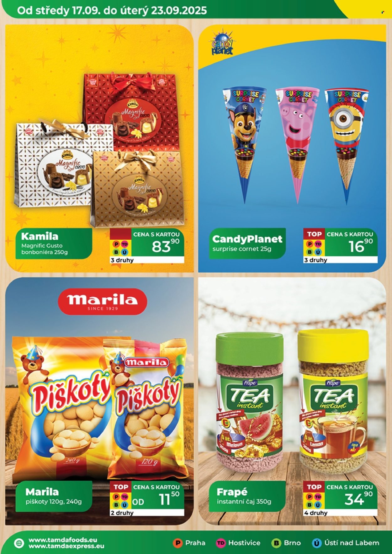 TAMDA FOODS leták - Od středy 17.9.2025 (2025-09-17 - 2025-09-23)