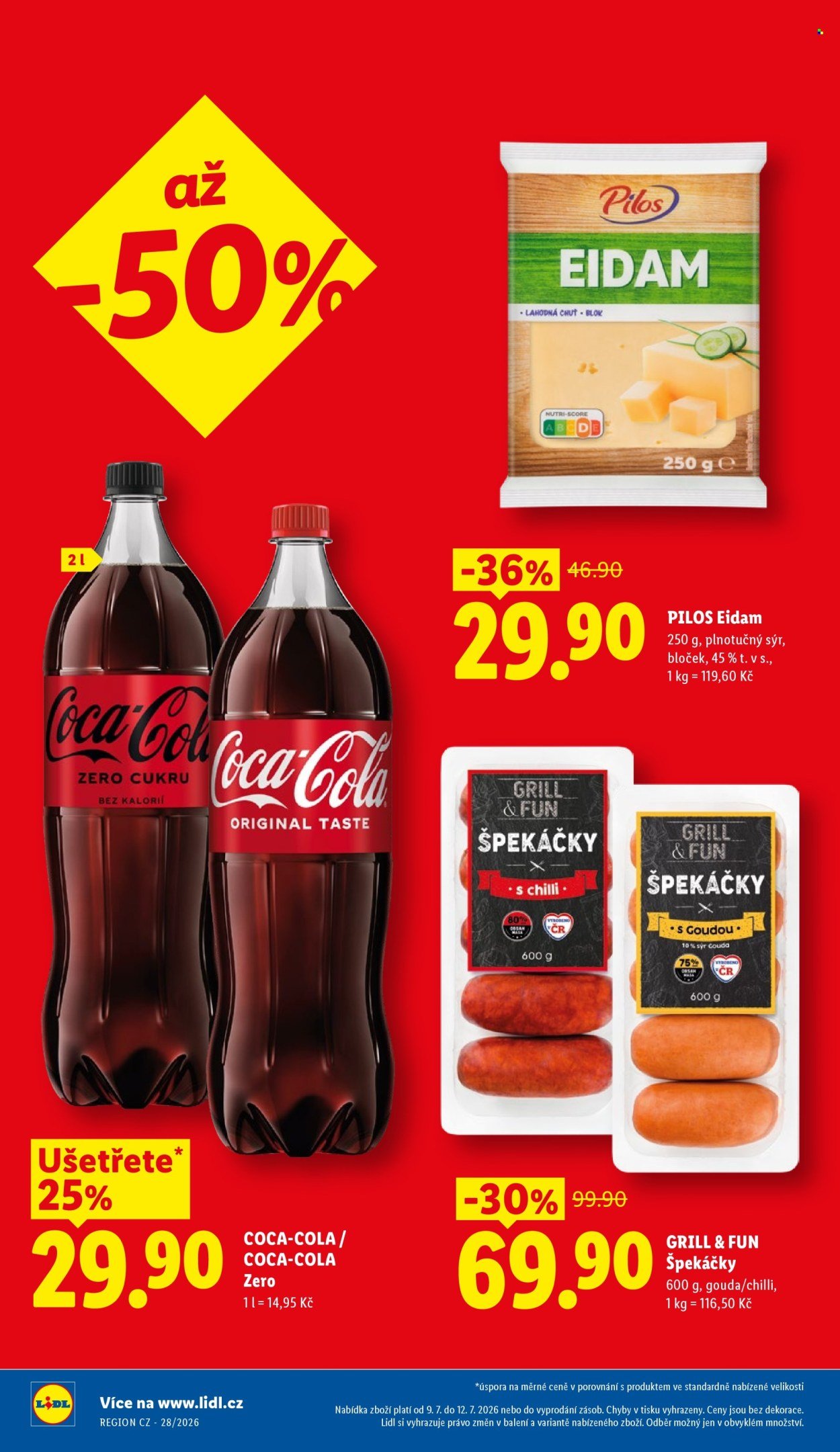 LIDL leták - Od čtvrtka 9.7.2026