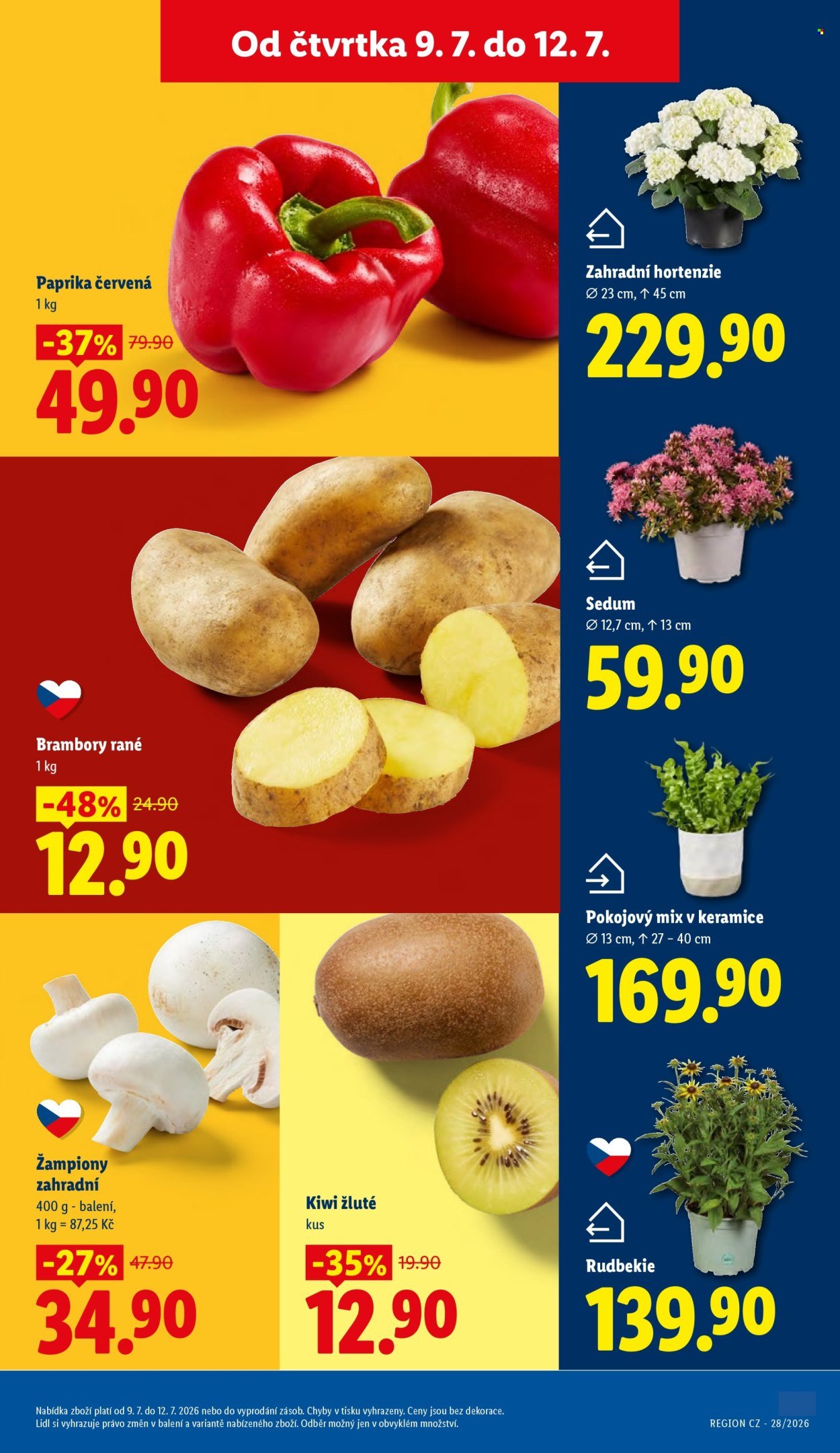 LIDL leták - Od čtvrtka 9.7.2026