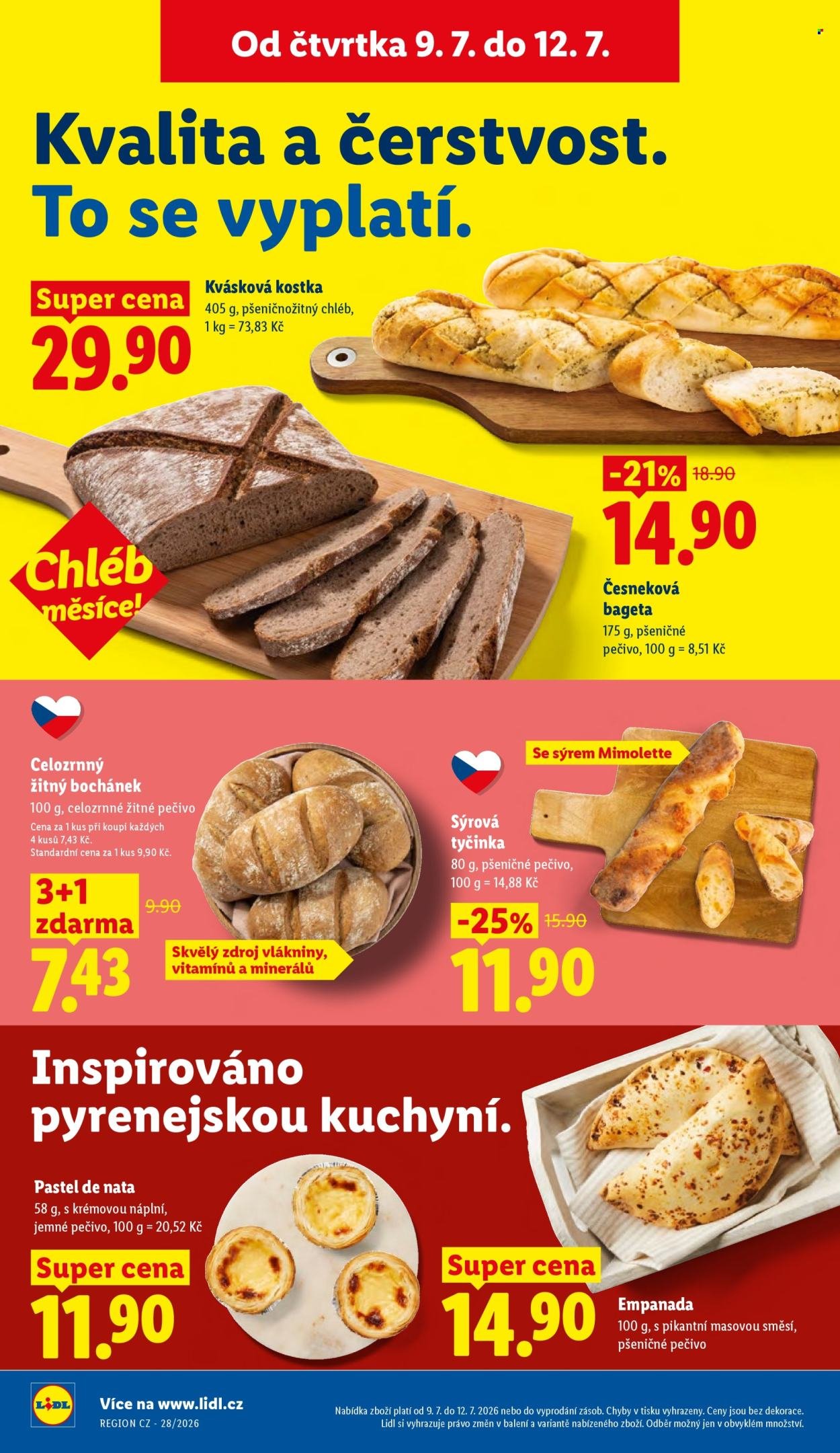 LIDL leták - Od čtvrtka 9.7.2026