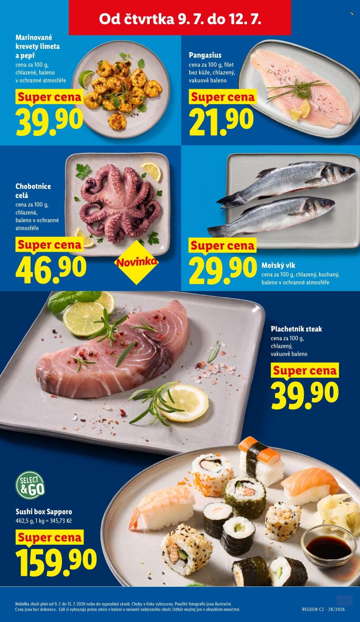 LIDL leták - Od čtvrtka 9.7.2026