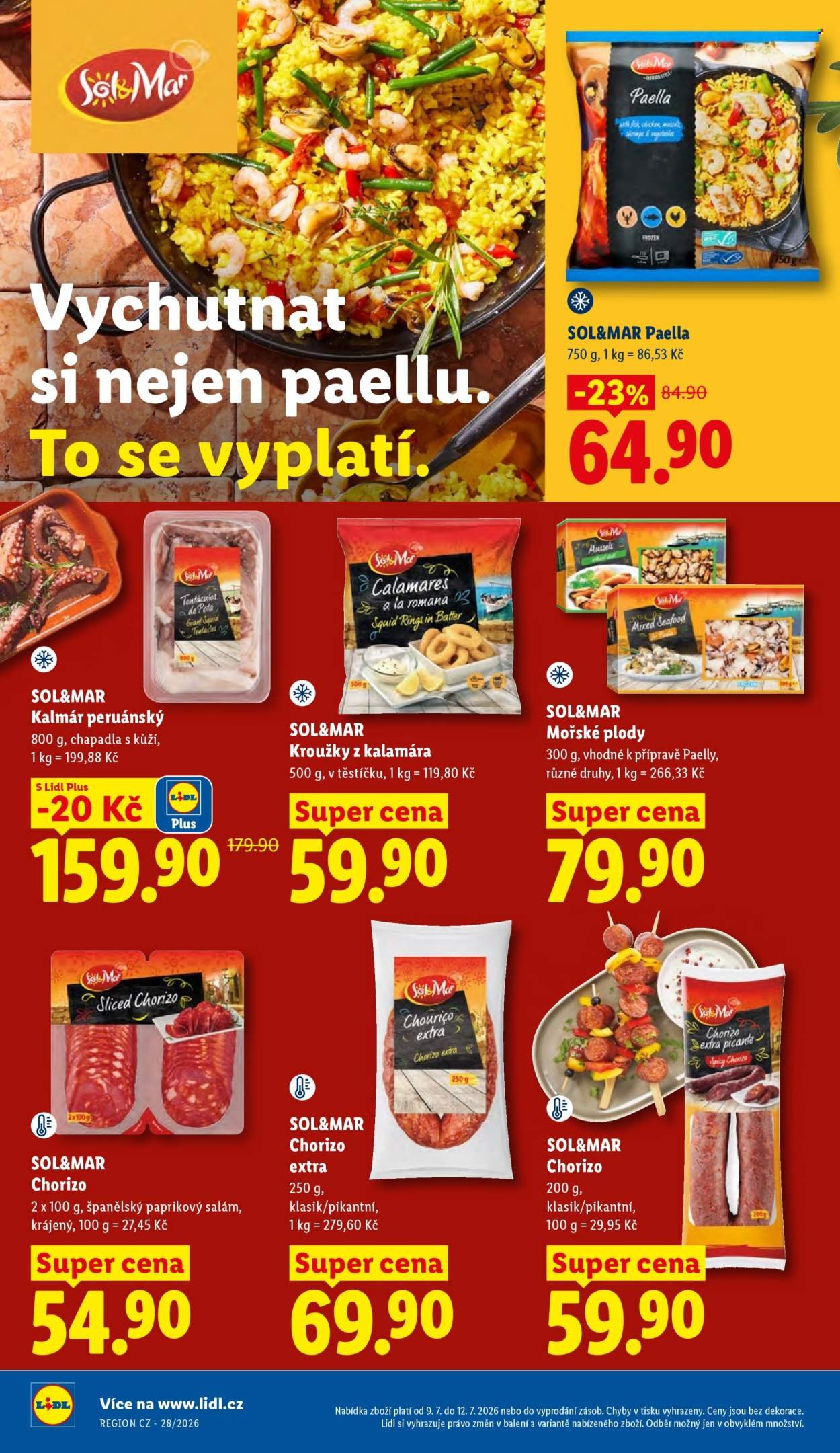 LIDL leták - Od čtvrtka 9.7.2026