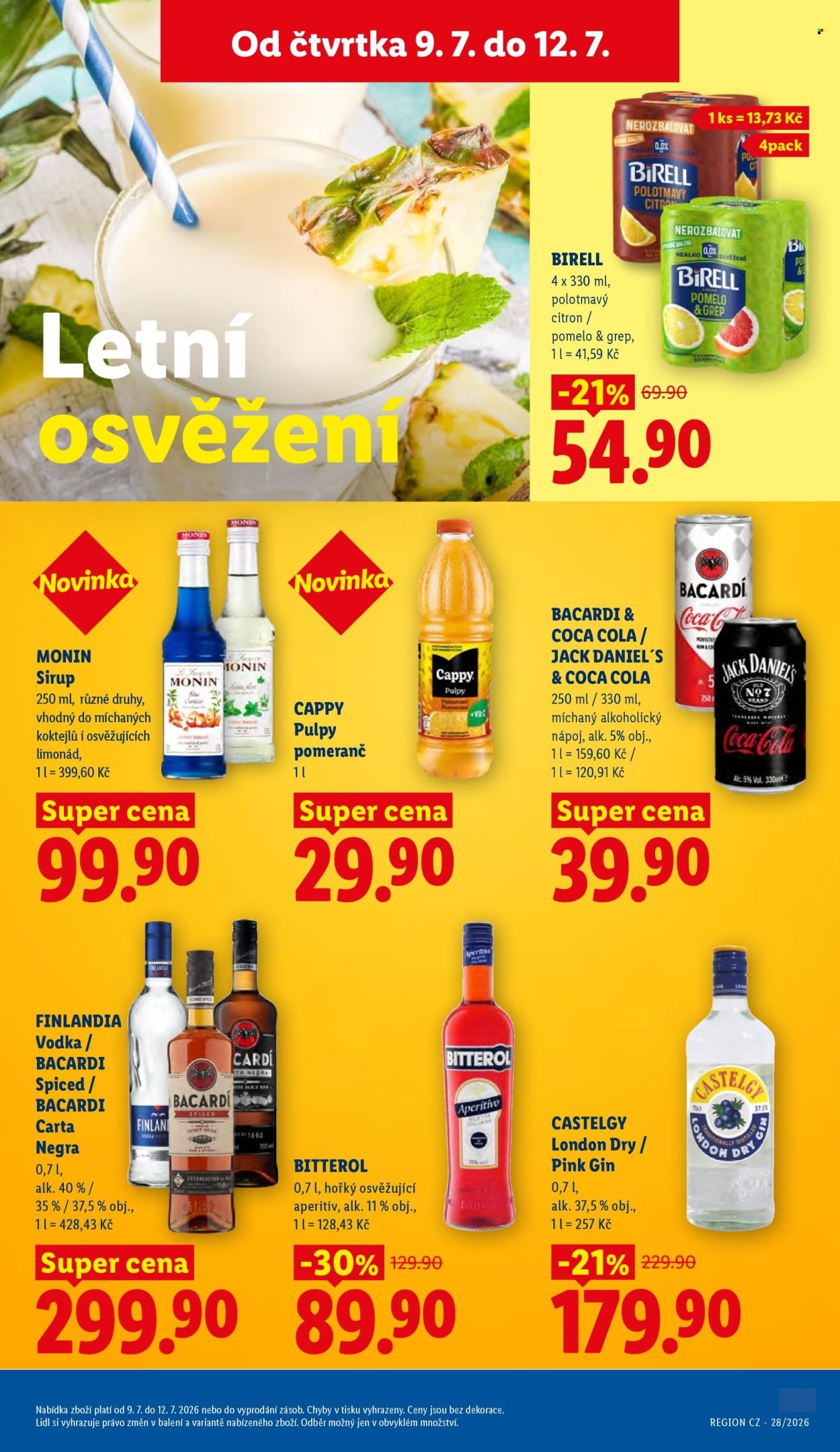 LIDL leták - Od čtvrtka 9.7.2026