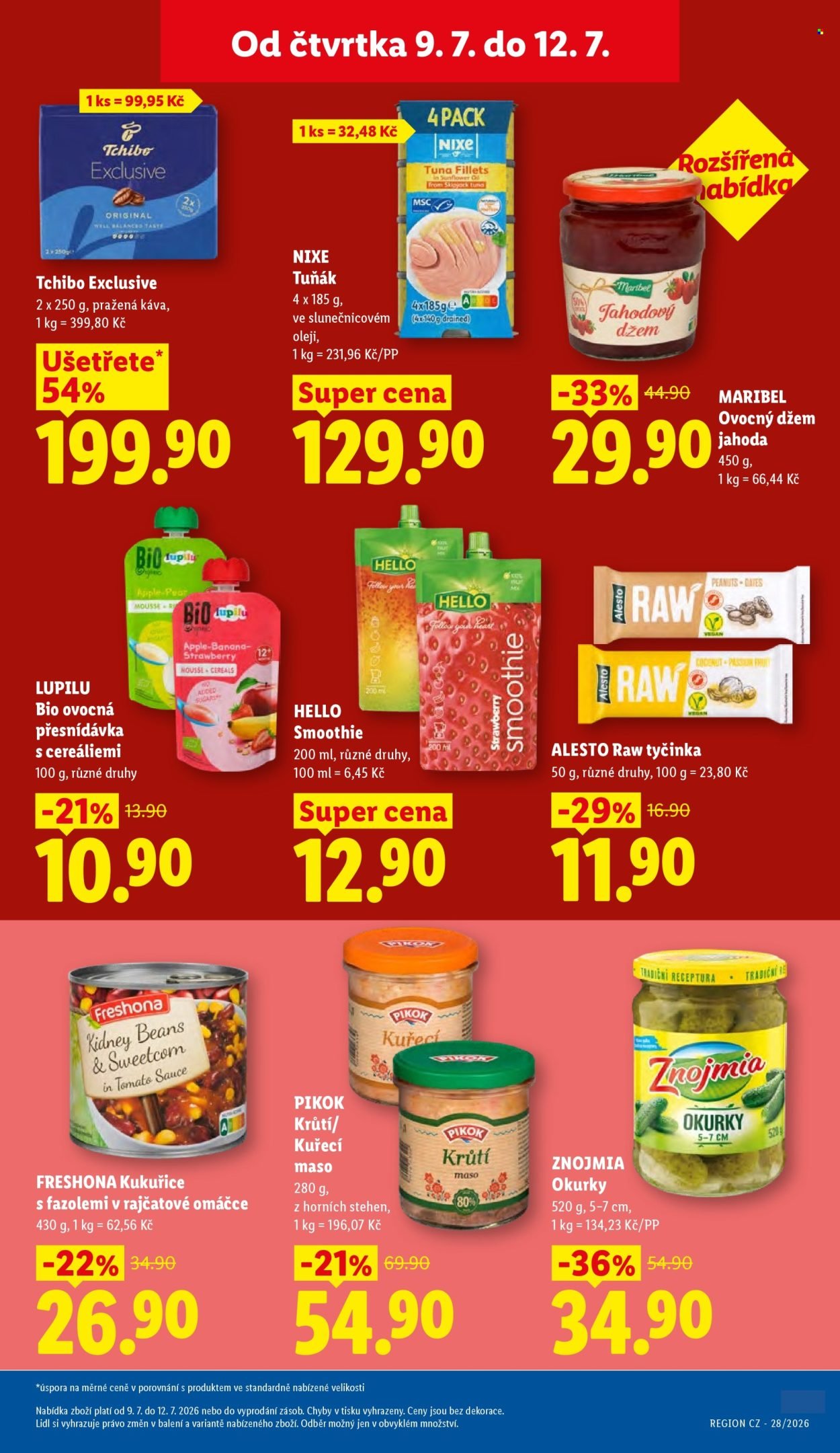 LIDL leták - Od čtvrtka 9.7.2026