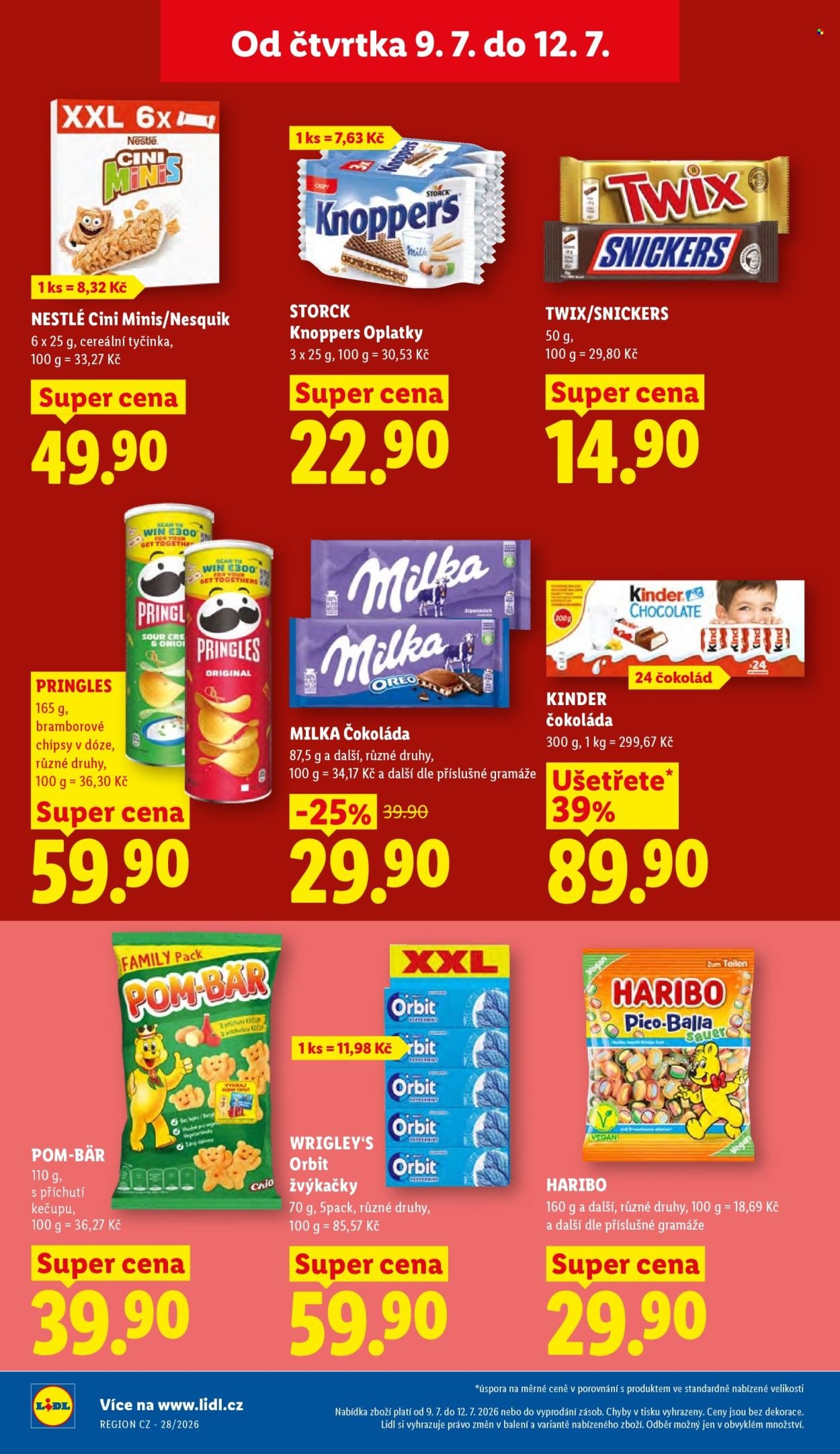 LIDL leták - Od čtvrtka 9.7.2026
