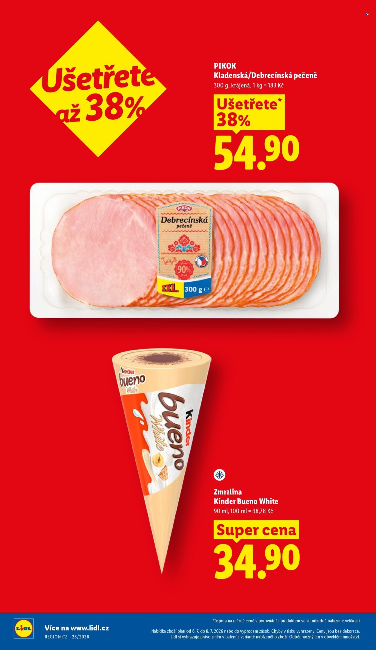 LIDL leták - Od čtvrtka 9.7.2026