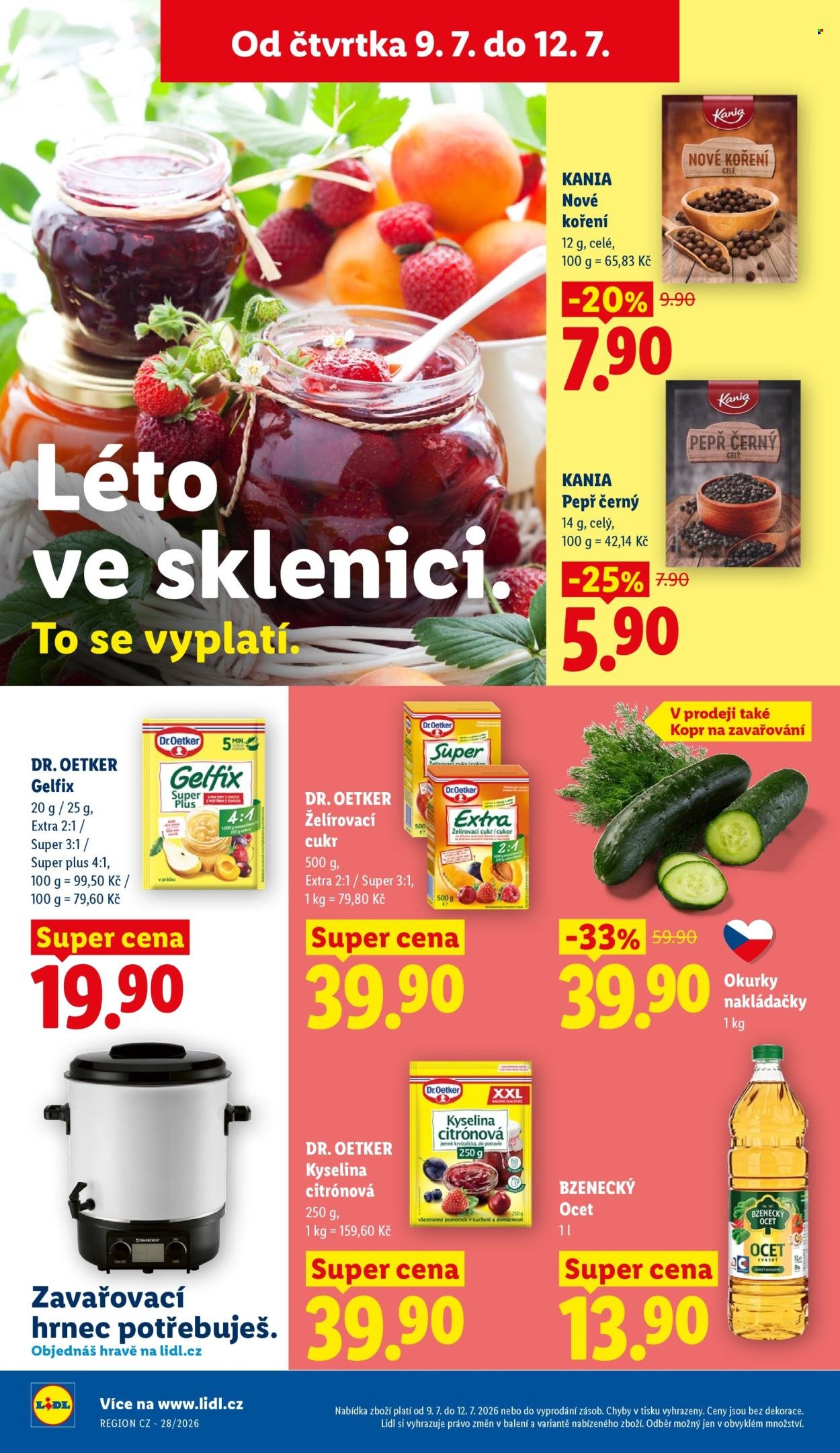 LIDL leták - Od čtvrtka 9.7.2026