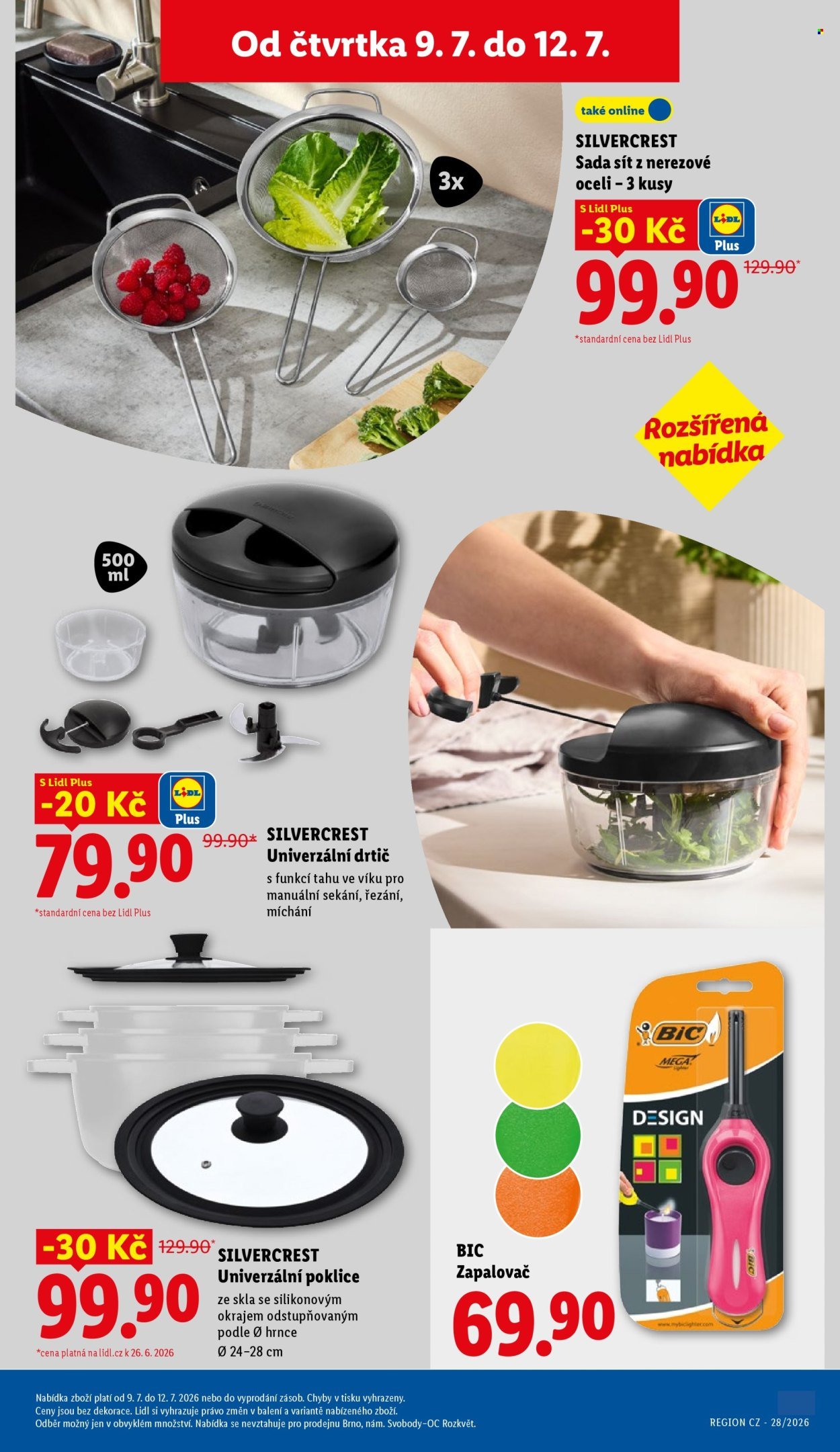 LIDL leták - Od čtvrtka 9.7.2026