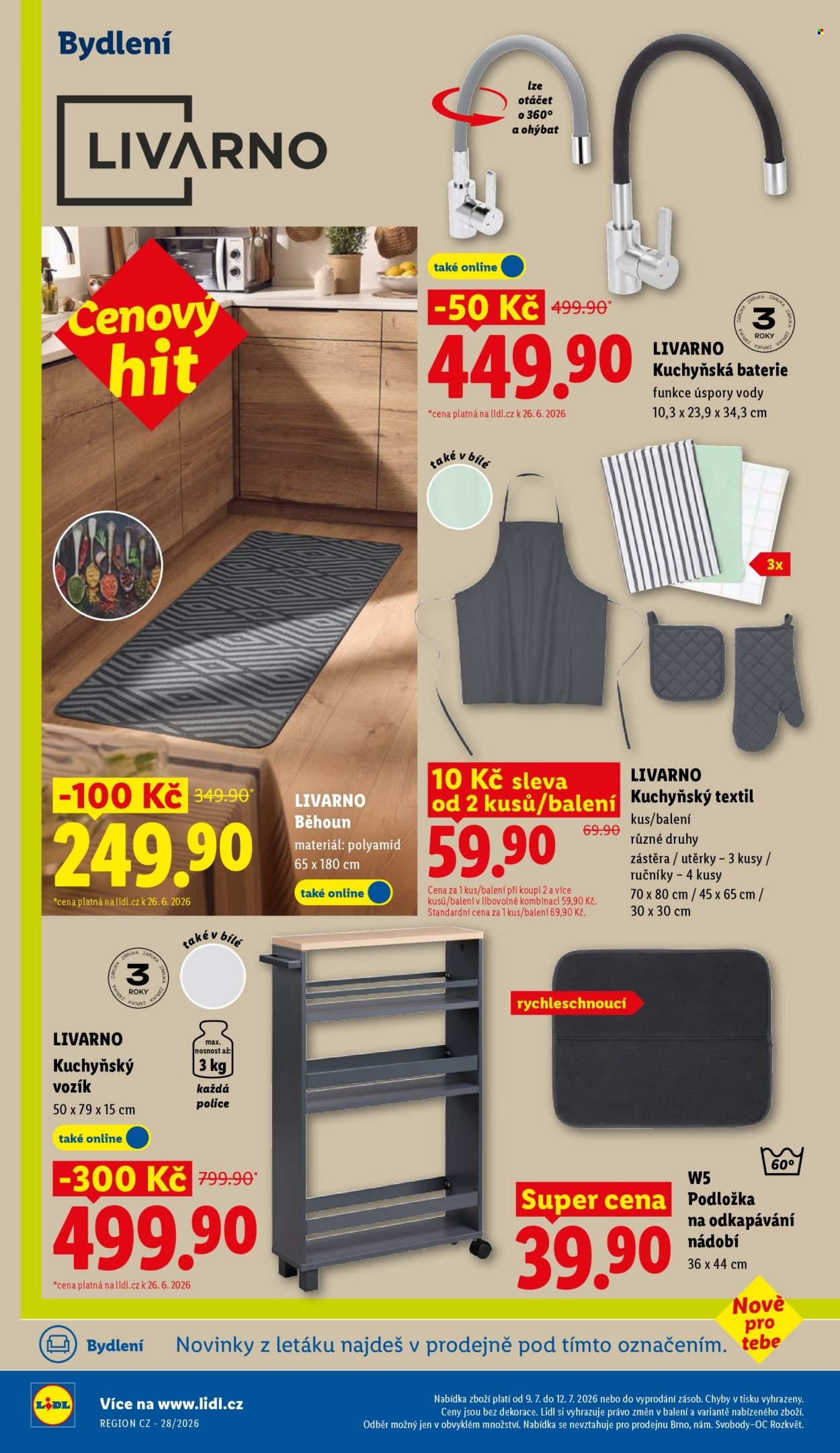 LIDL leták - Od čtvrtka 9.7.2026