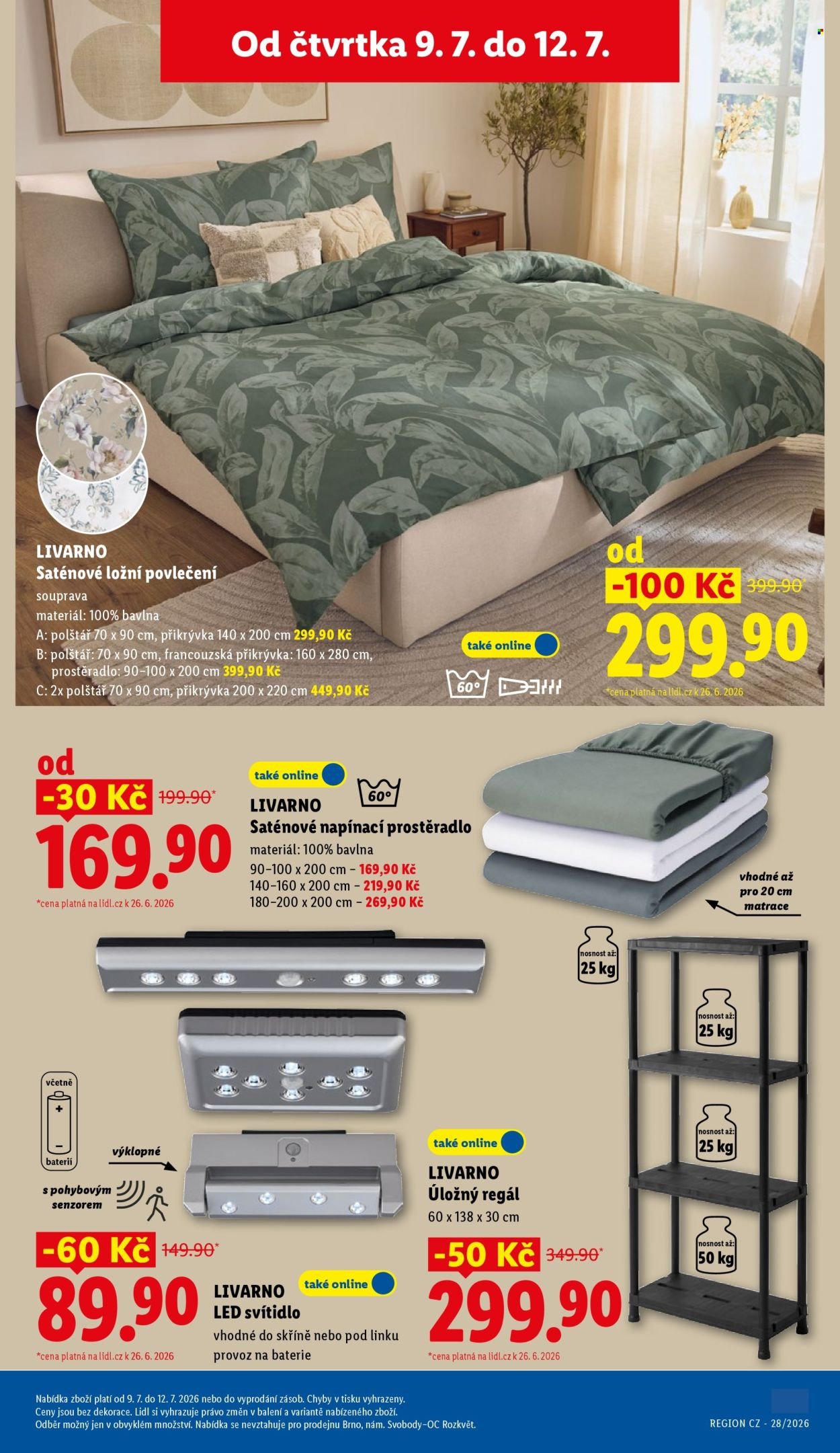 LIDL leták - Od čtvrtka 9.7.2026