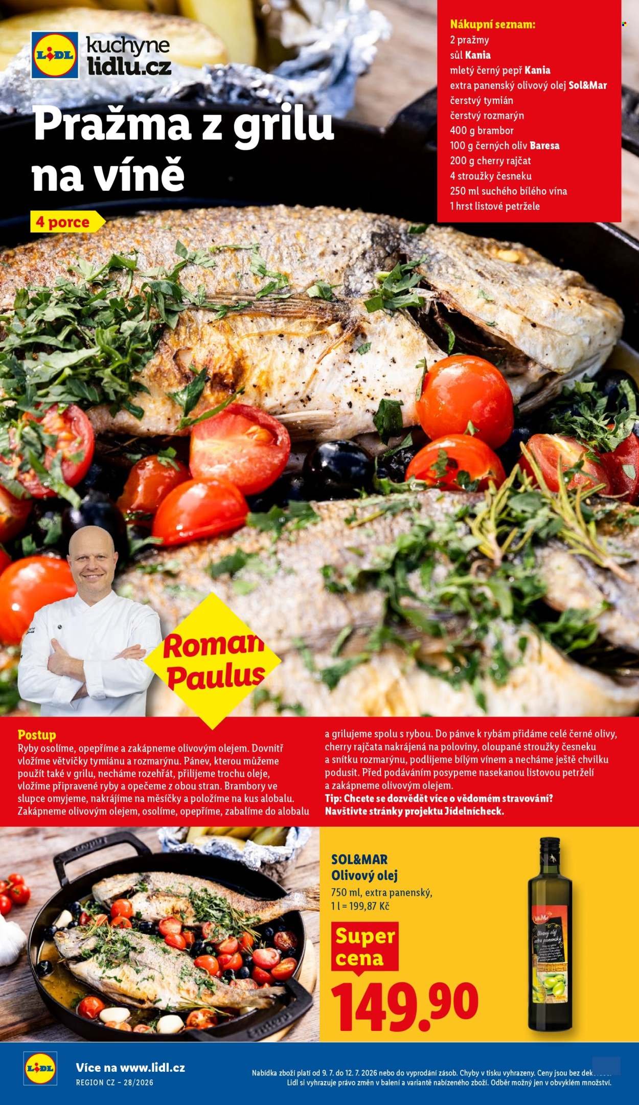 LIDL leták - Od čtvrtka 9.7.2026