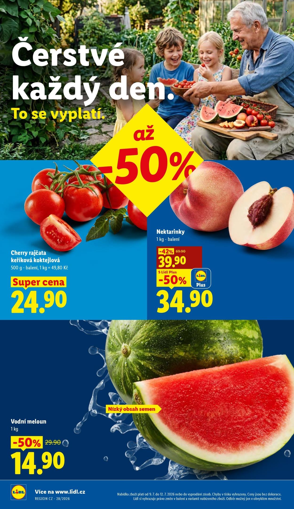 LIDL leták - Od čtvrtka 9.7.2026