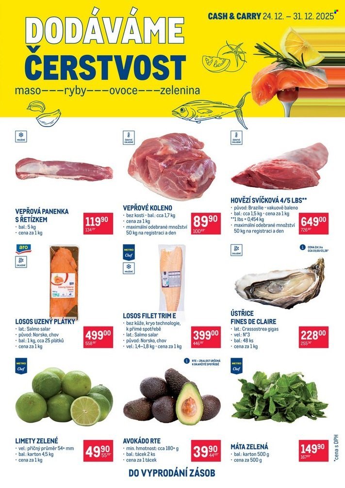 MAKRO leták - Dodáváme čerstvost (2025-12-24 - 2025-12-31)