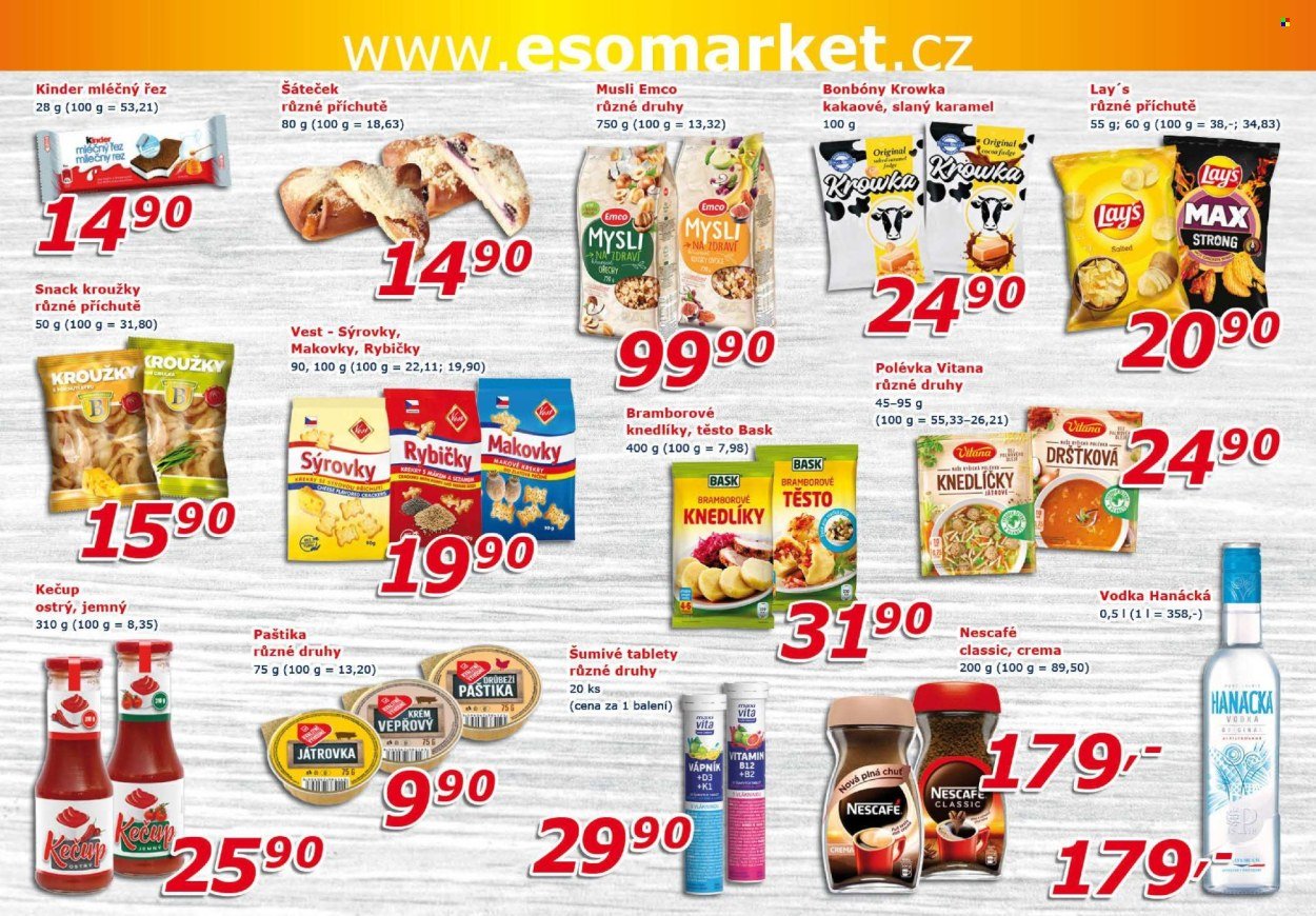 ESO MARKET leták - Od středy 21.1.2026 (2026-01-21 - 2026-02-01)