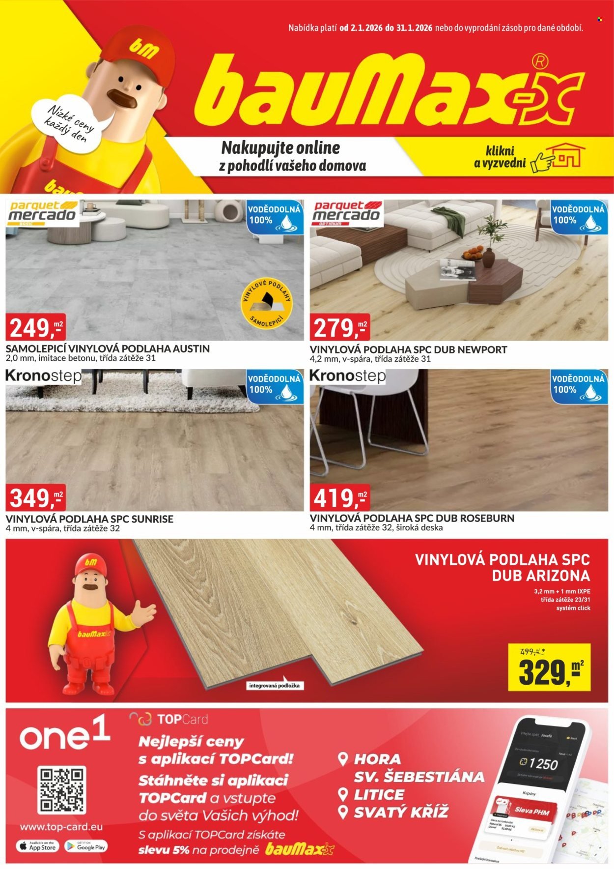 BAUMAX leták - Od pátku 2.1.2026 (2026-01-02 - 2026-01-31)