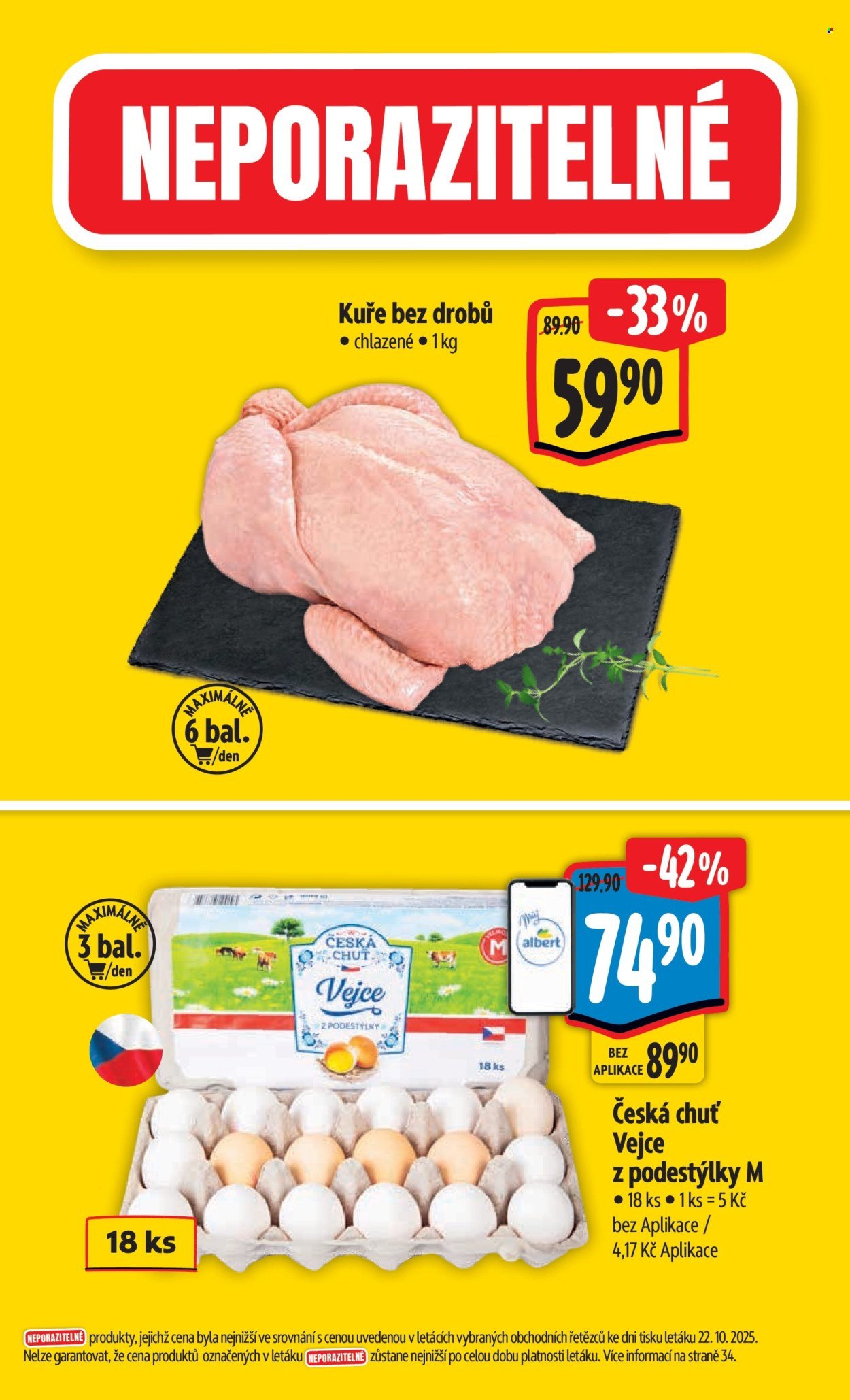 ALBERT leták - Neporazitelné (2025-10-29 - 2025-11-04)