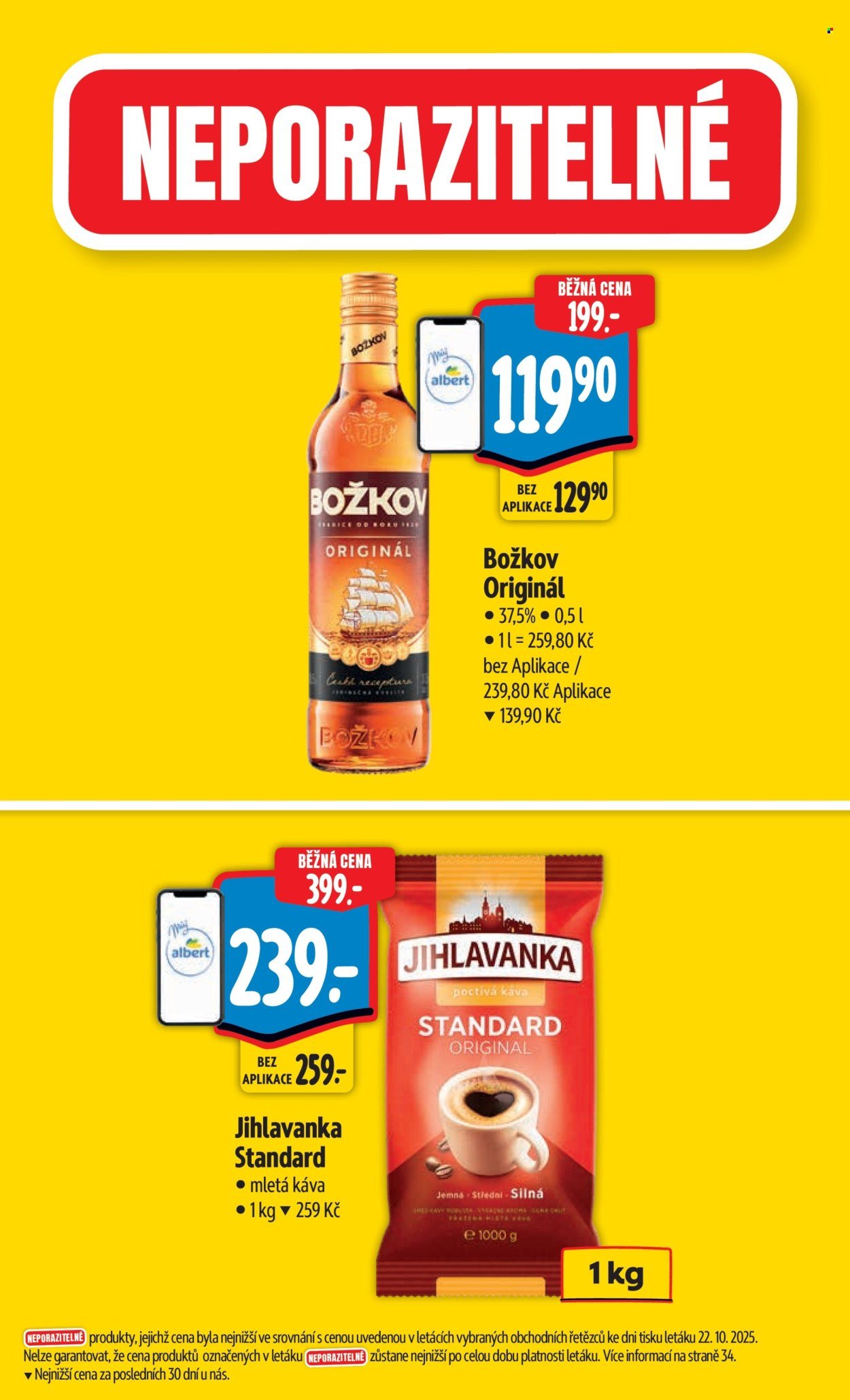 ALBERT leták - Neporazitelné (2025-10-29 - 2025-11-04)