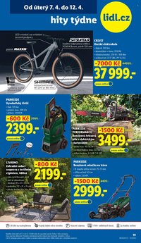 LIDL leták - Hity týdne se slevou až 7000 Kč (2026-04-07 - 2026-04-12)
