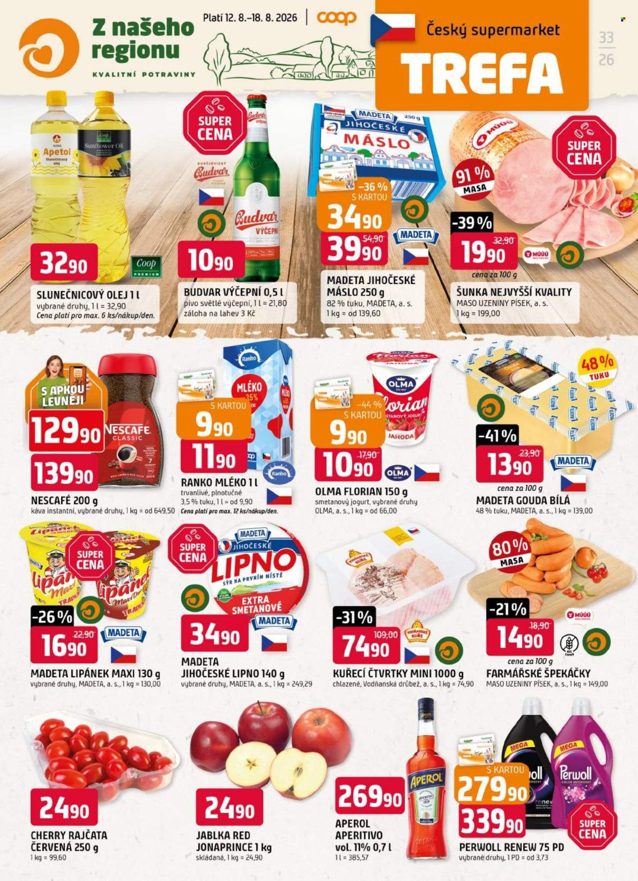 TREFA COOP leták - Od středy 12.8.2026
