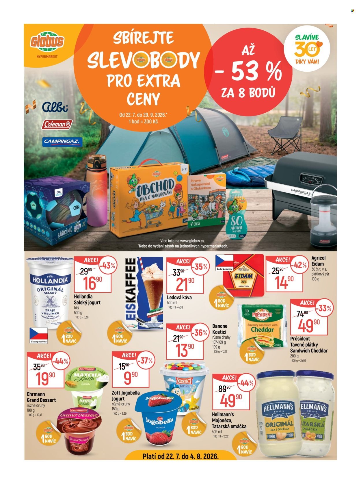 GLOBUS leták - Od středy 22.7.2026