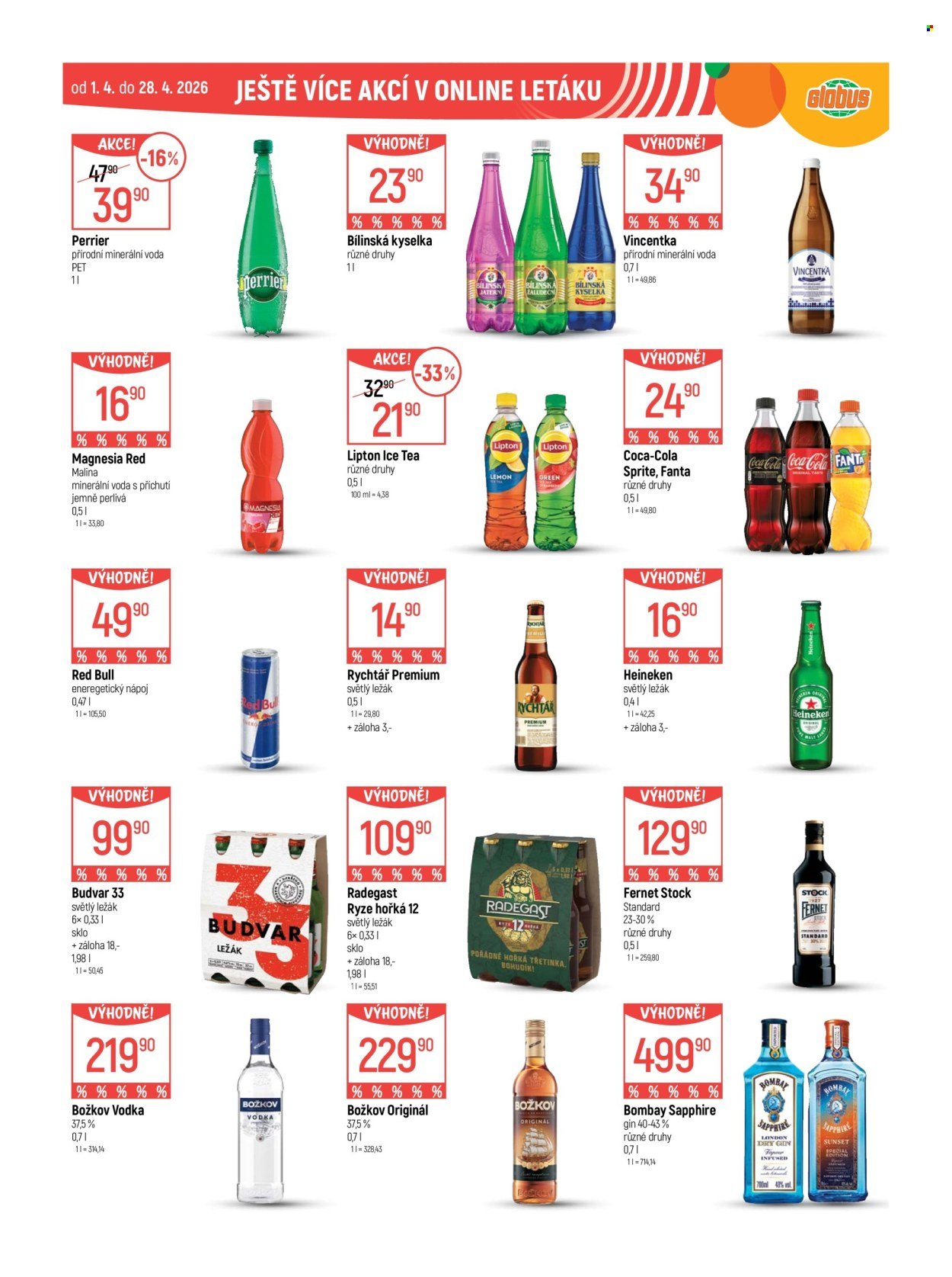 GLOBUS leták - Od středy 8.4.2026 (2026-04-08 - 2026-04-14)