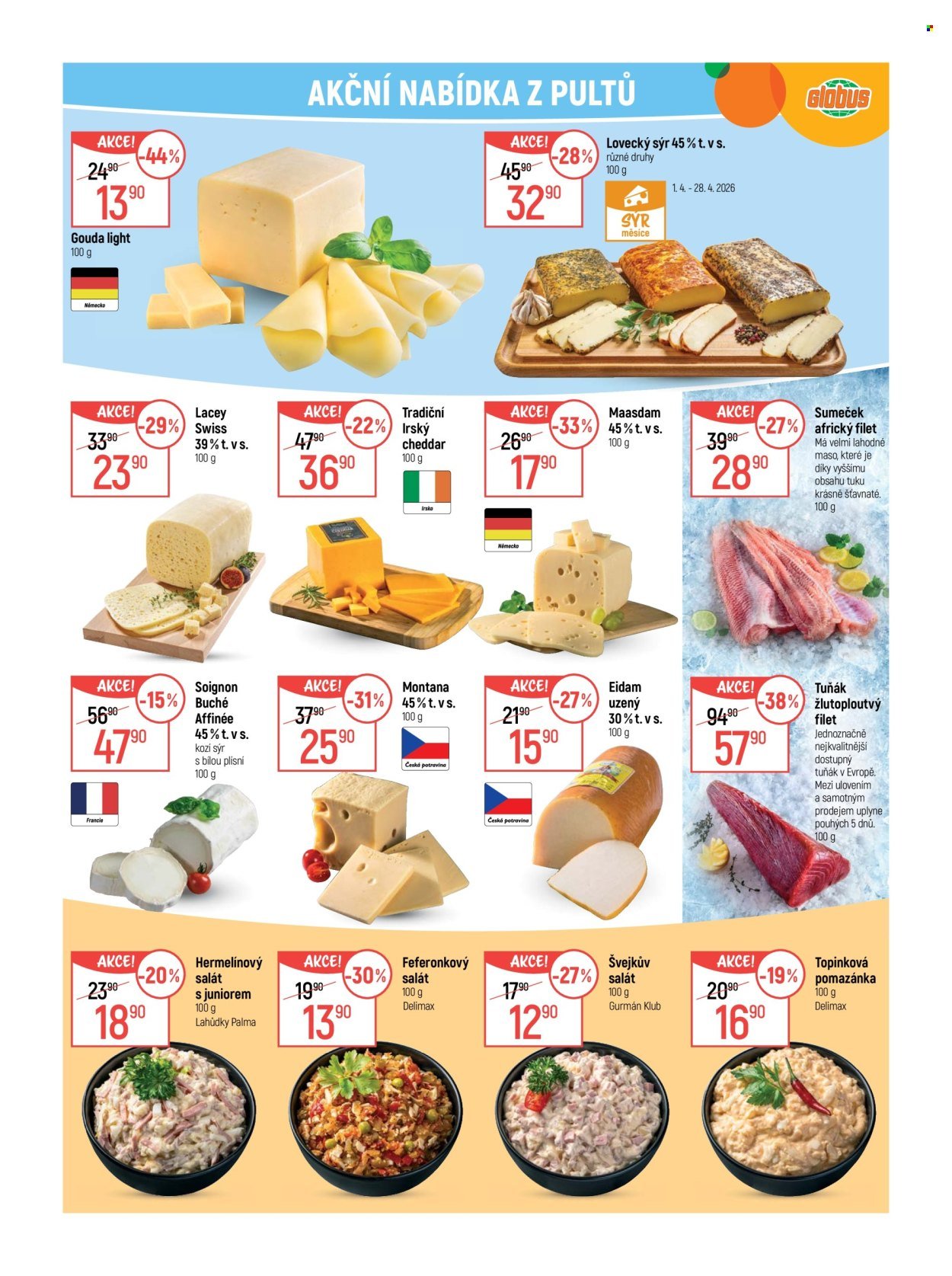 GLOBUS leták - Od středy 8.4.2026 (2026-04-08 - 2026-04-14)