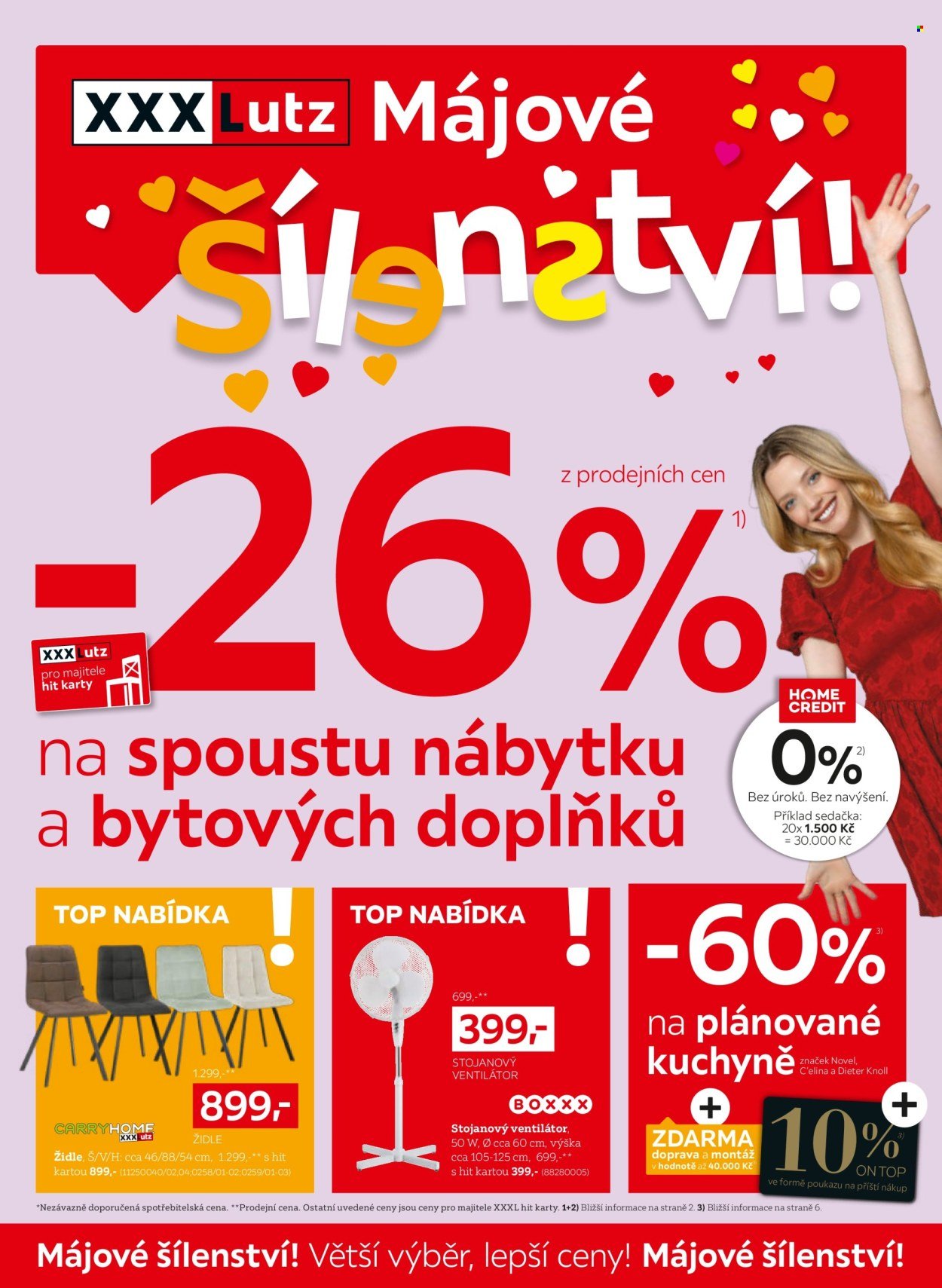 XXXLUTZ leták - Sleva 26 % téměř na všechno (2026-05-11 - 2026-05-24)