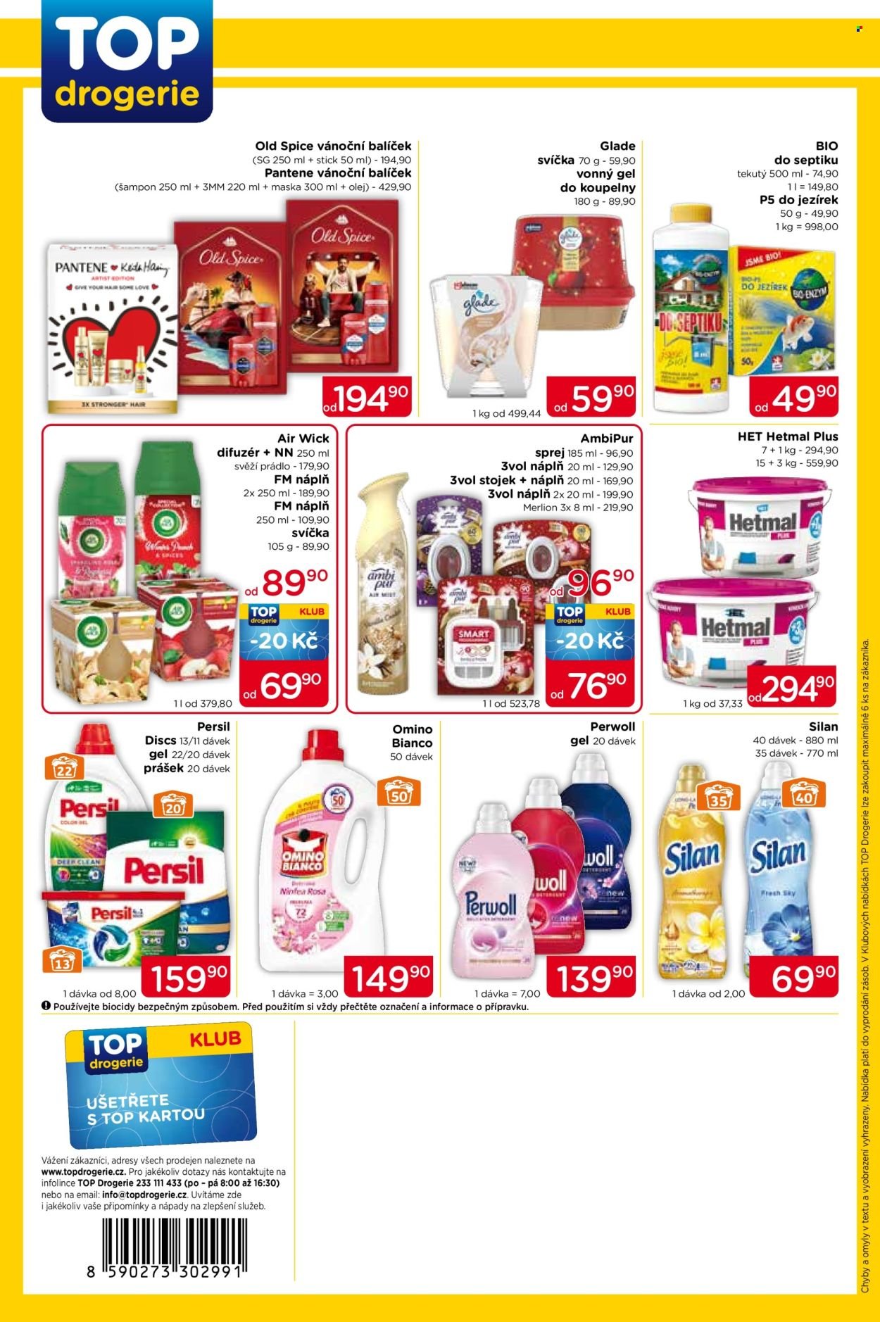 TOP DROGERIE leták - Od čtvrtka 30.10.2025 (2025-10-30 - 2025-11-08)