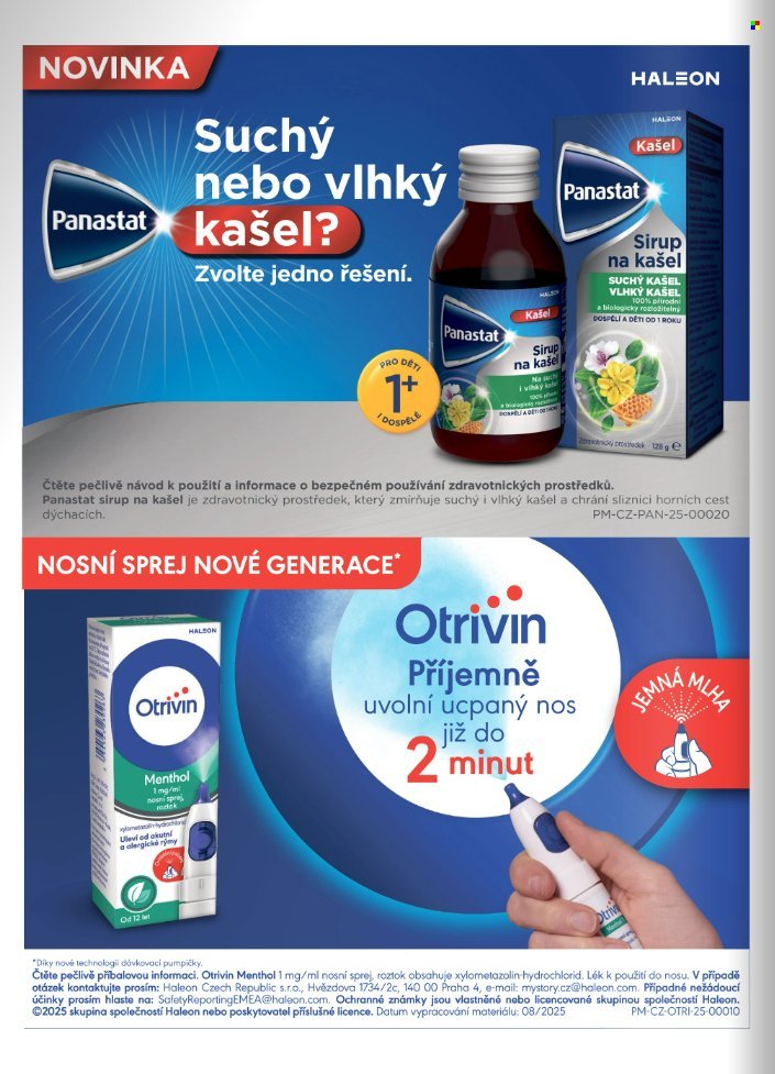 MOJELEKARNA.CZ leták - Září/říjen (2025-09-01 - 2025-10-31)