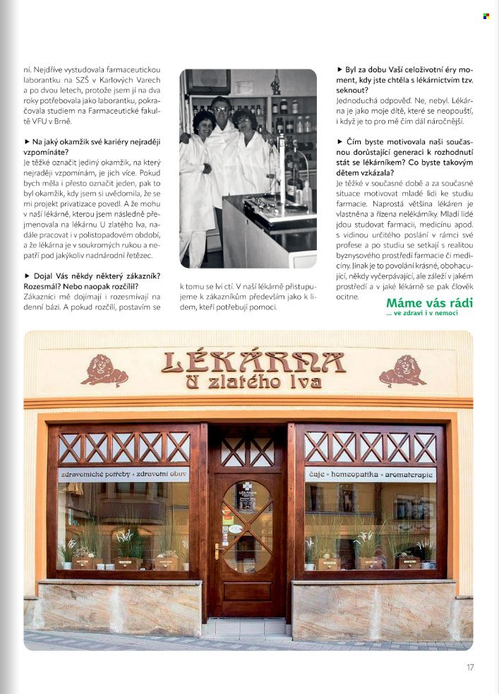 MOJELEKARNA.CZ leták - Září/říjen (2025-09-01 - 2025-10-31)