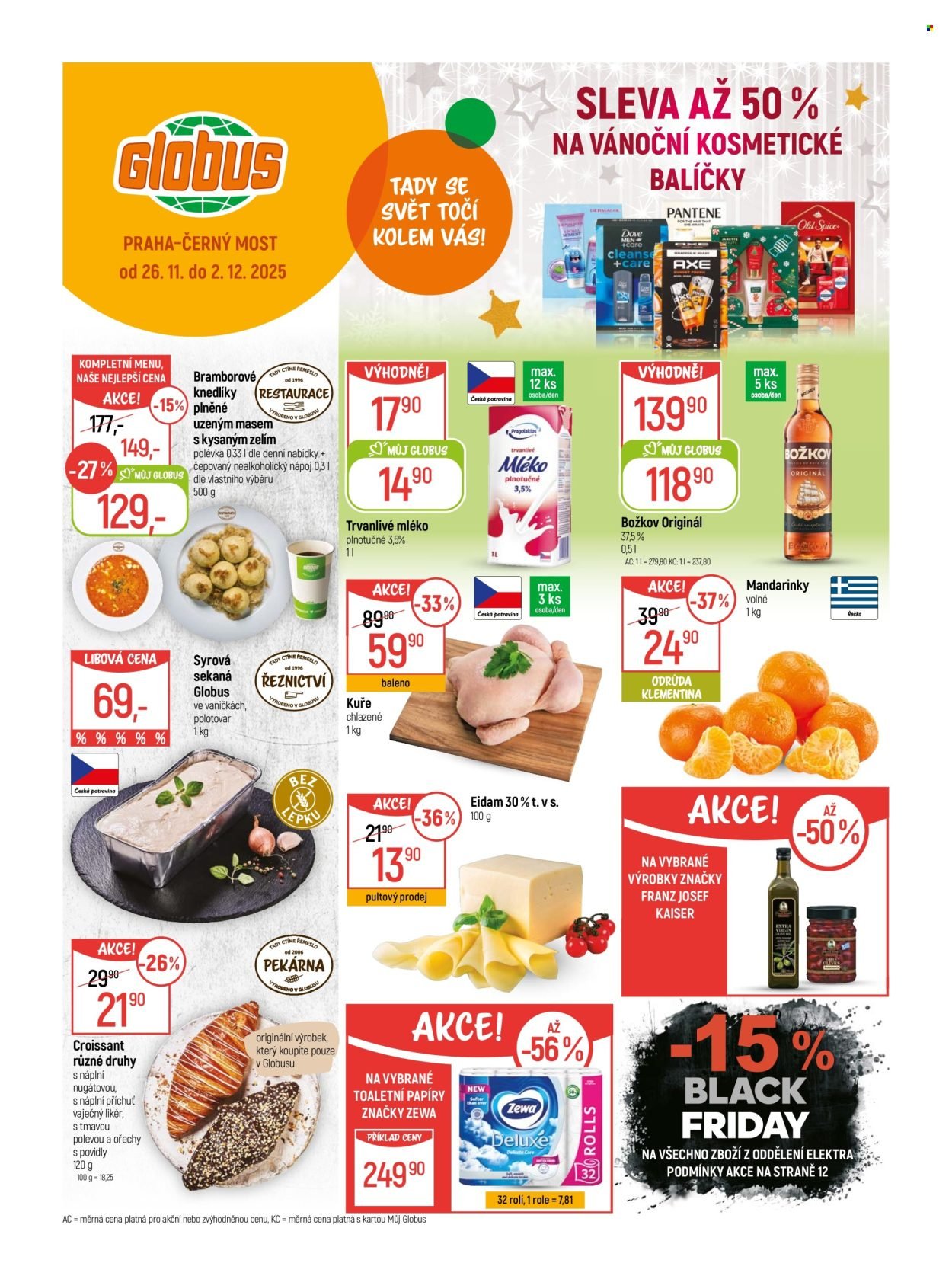 GLOBUS leták - Od středy 26.11.2025 (2025-11-26 - 2025-12-02)