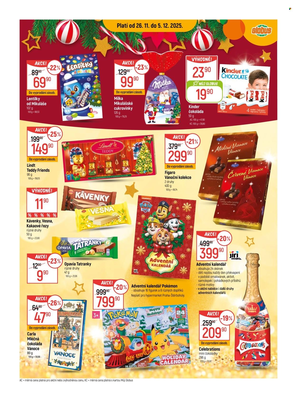 GLOBUS leták - Od středy 26.11.2025 (2025-11-26 - 2025-12-02)