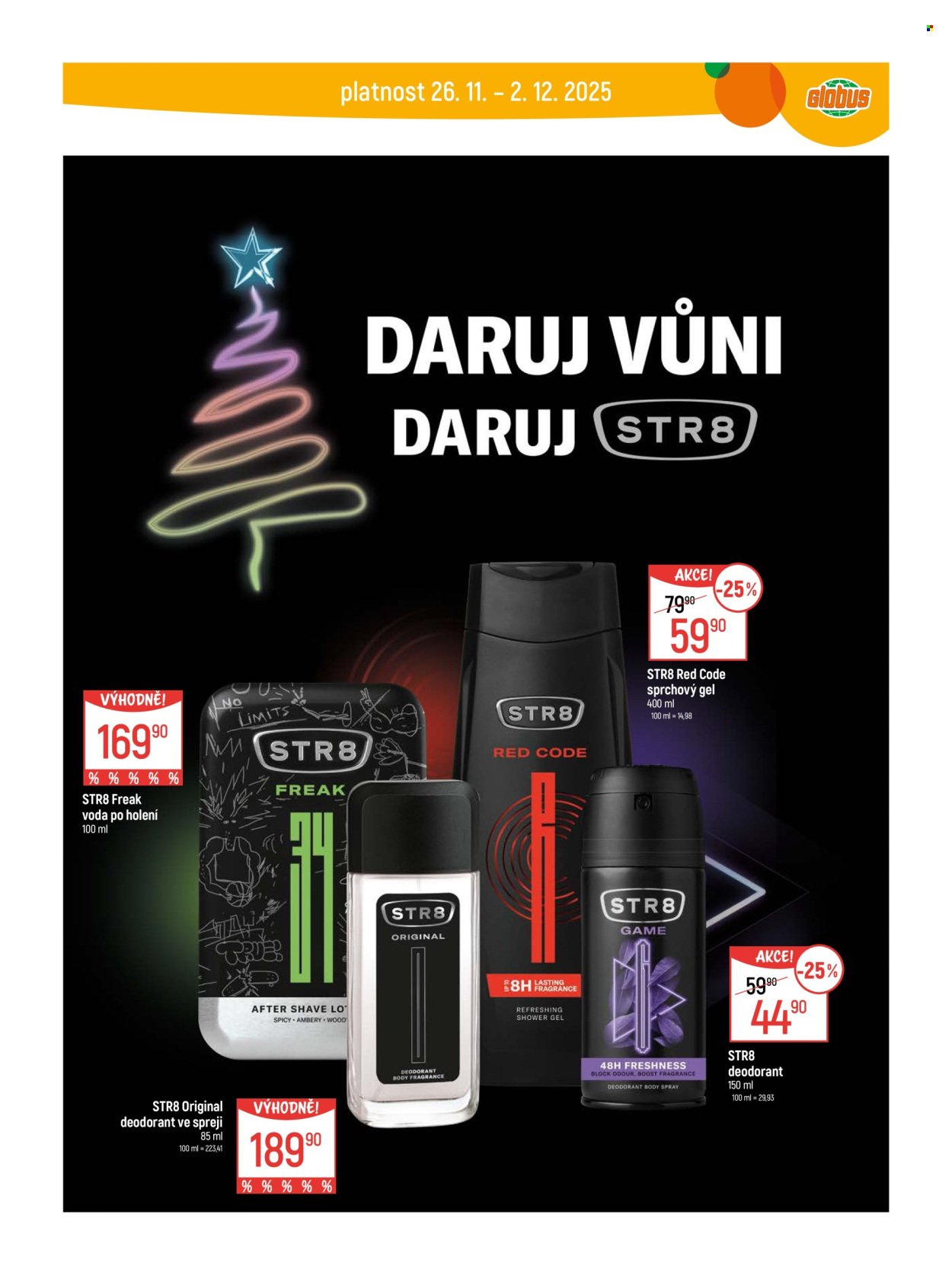 GLOBUS leták - Od středy 26.11.2025 (2025-11-26 - 2025-12-02)