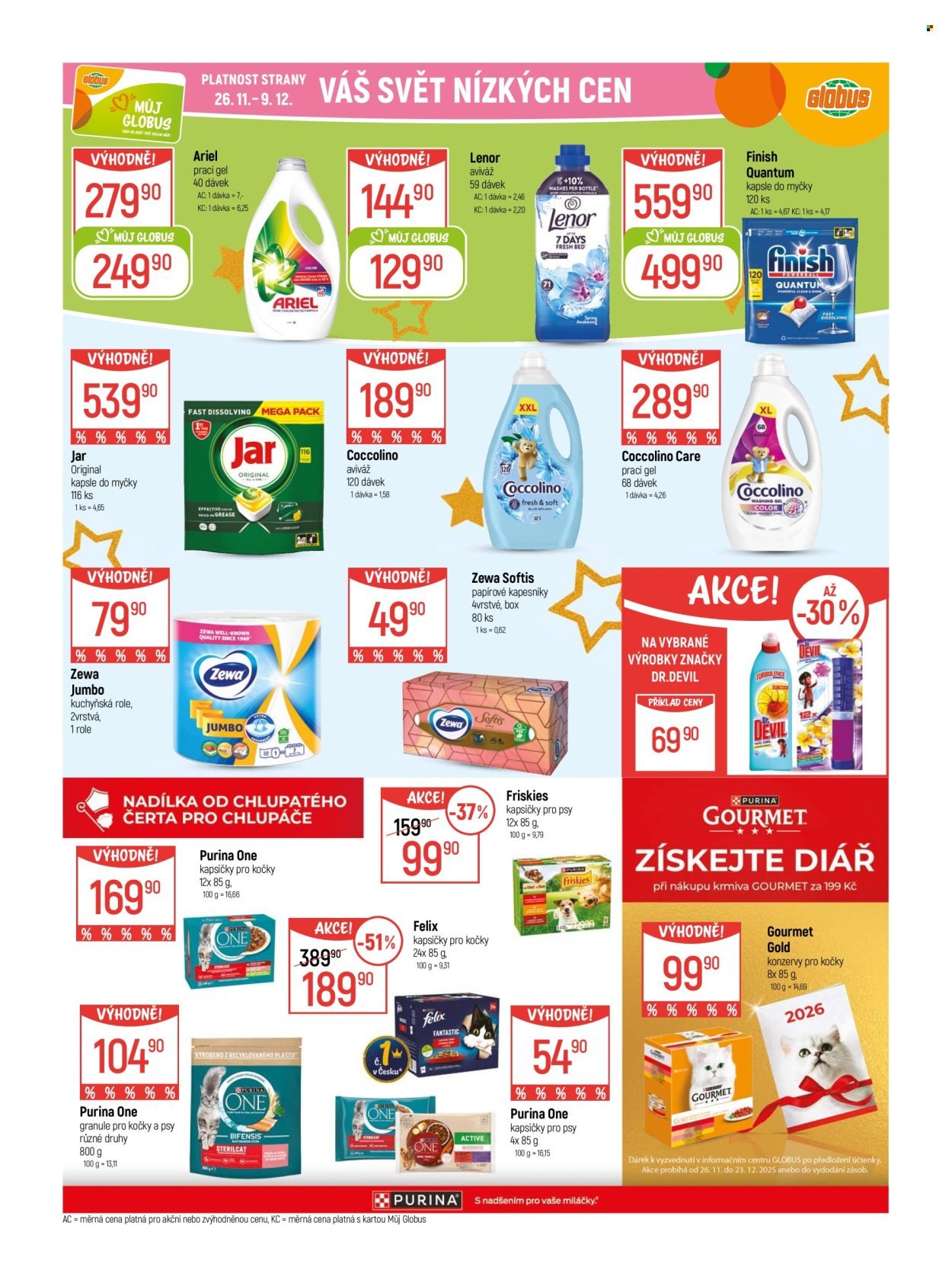 GLOBUS leták - Od středy 26.11.2025 (2025-11-26 - 2025-12-02)