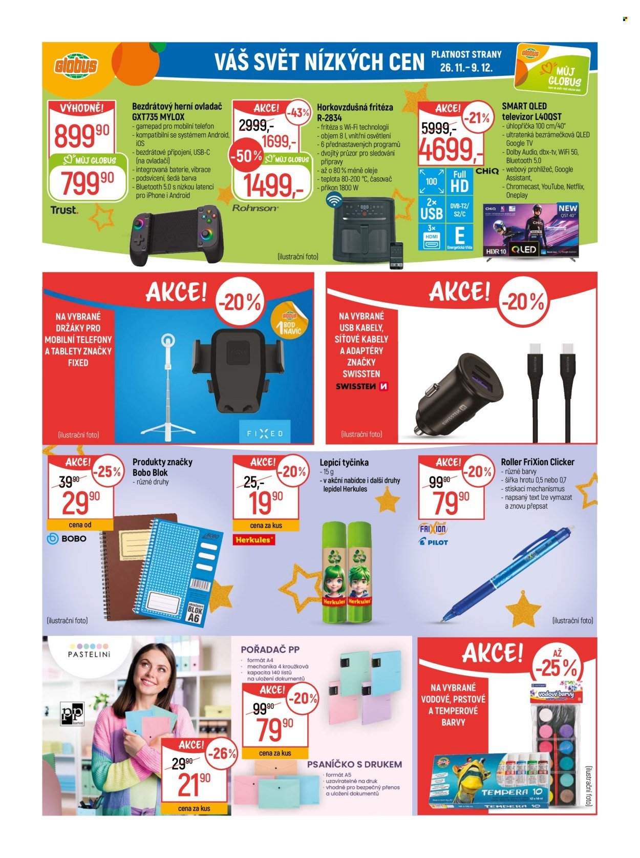 GLOBUS leták - Od středy 26.11.2025 (2025-11-26 - 2025-12-02)