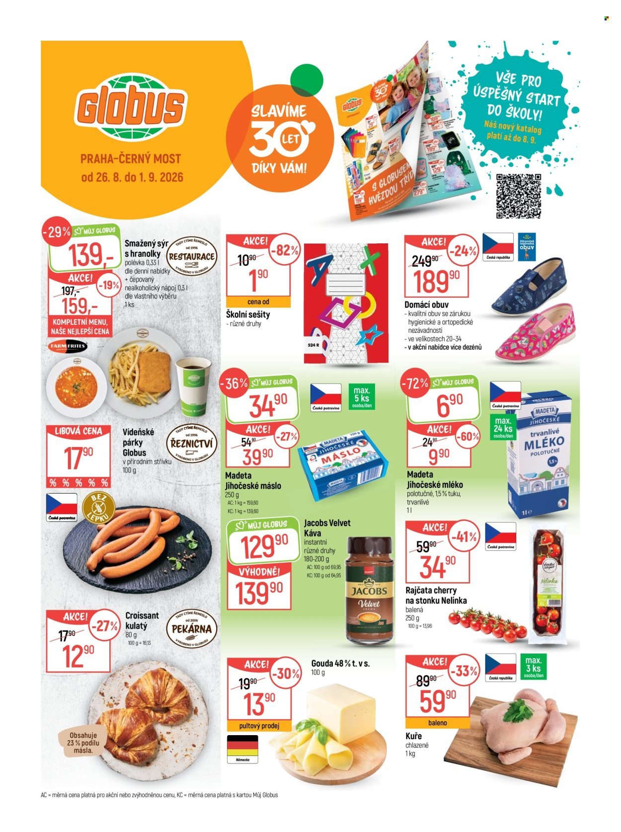 GLOBUS leták - Od středy 26.8.2026