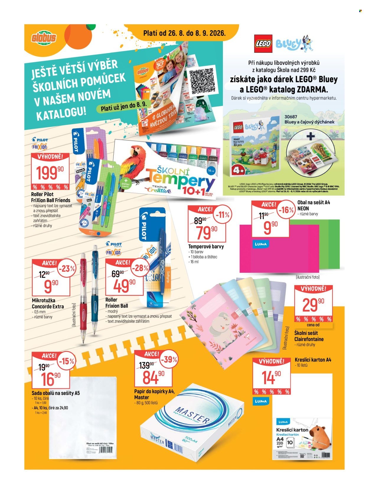 GLOBUS leták - Od středy 26.8.2026