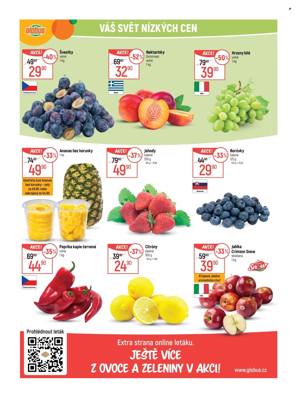GLOBUS leták - Od středy 26.8.2026